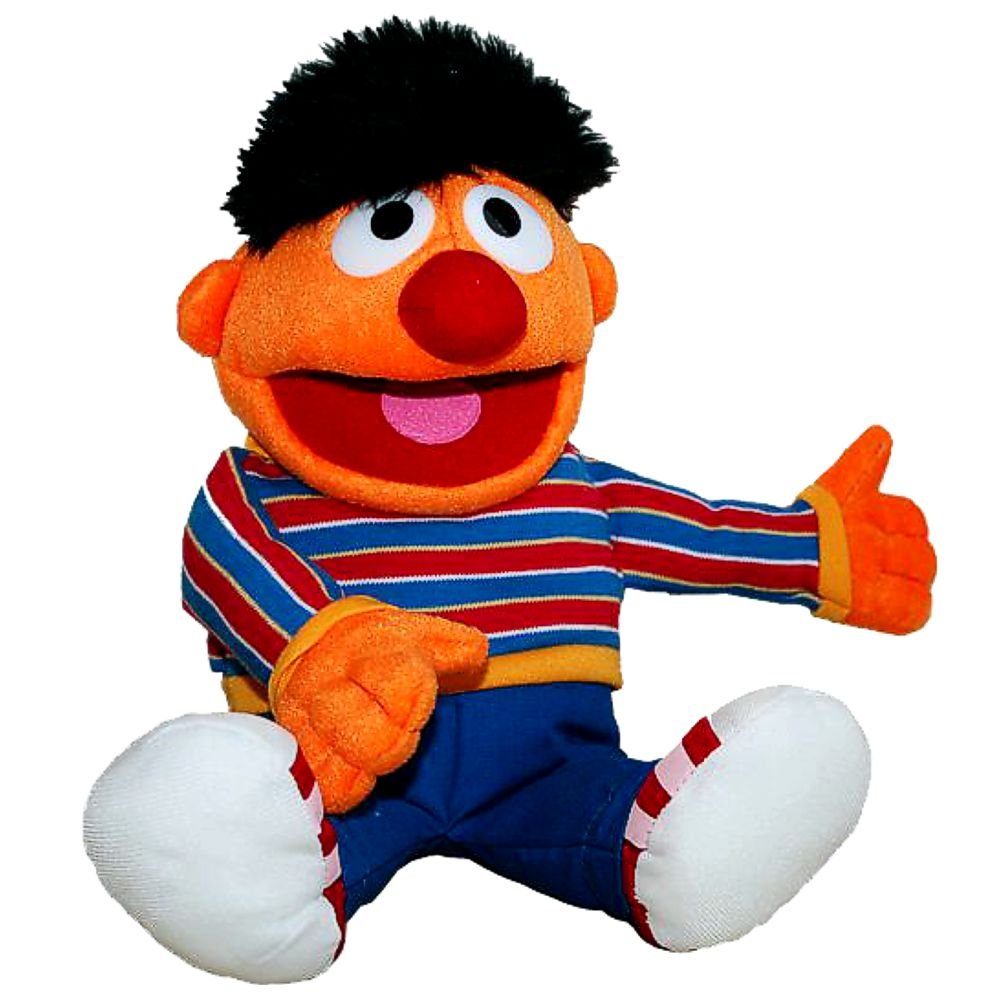 Sesamstrasse Handpuppe Ernie Hand-Puppe Sesamstrasse 35 günstig online kaufen