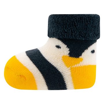 Ewers Socken Newborn Socken Pinguin (6-Paar)