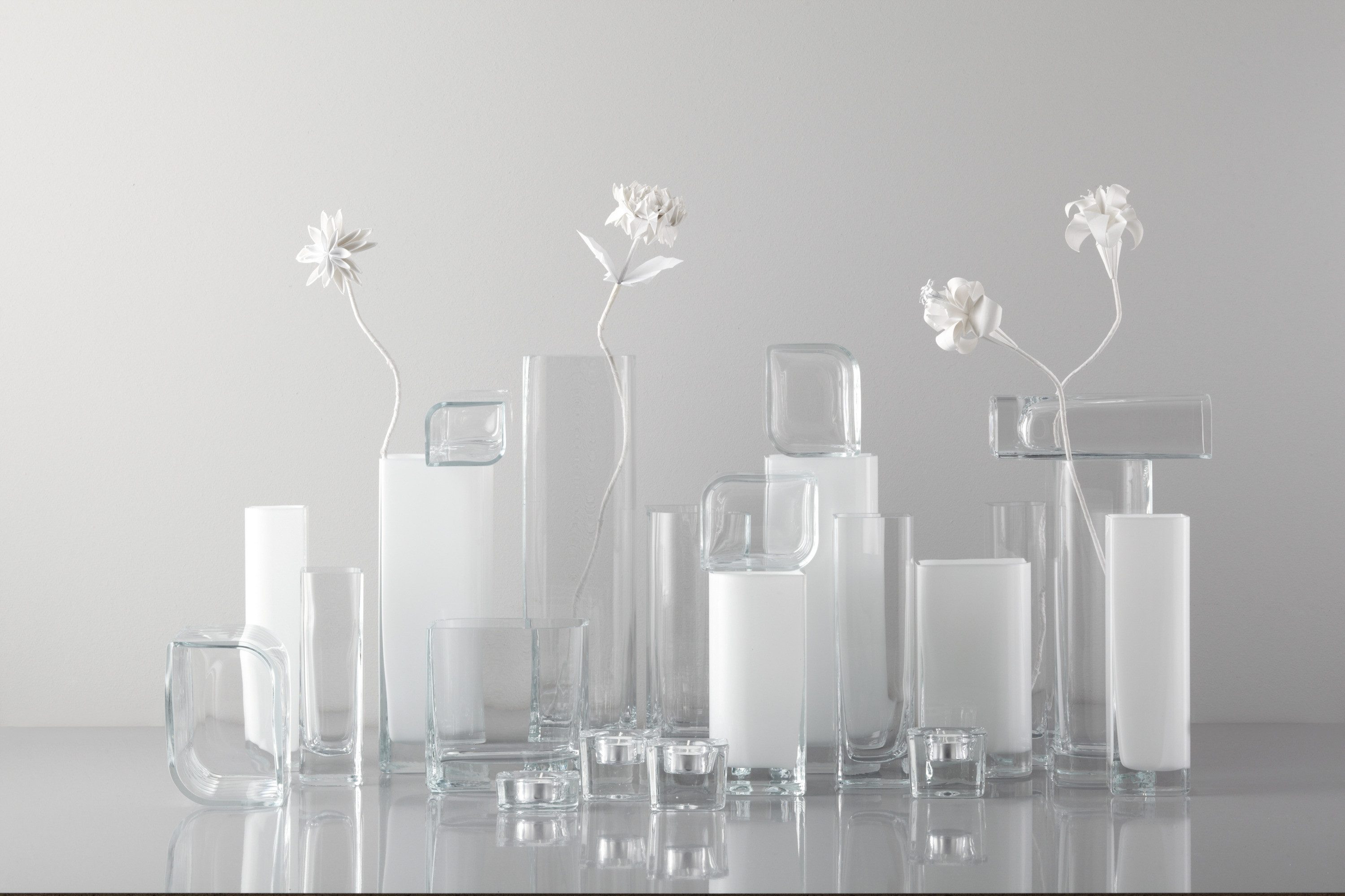 LEONARDO Tischvase Dekovase LUCCA, aus Glas, günstig online kaufen