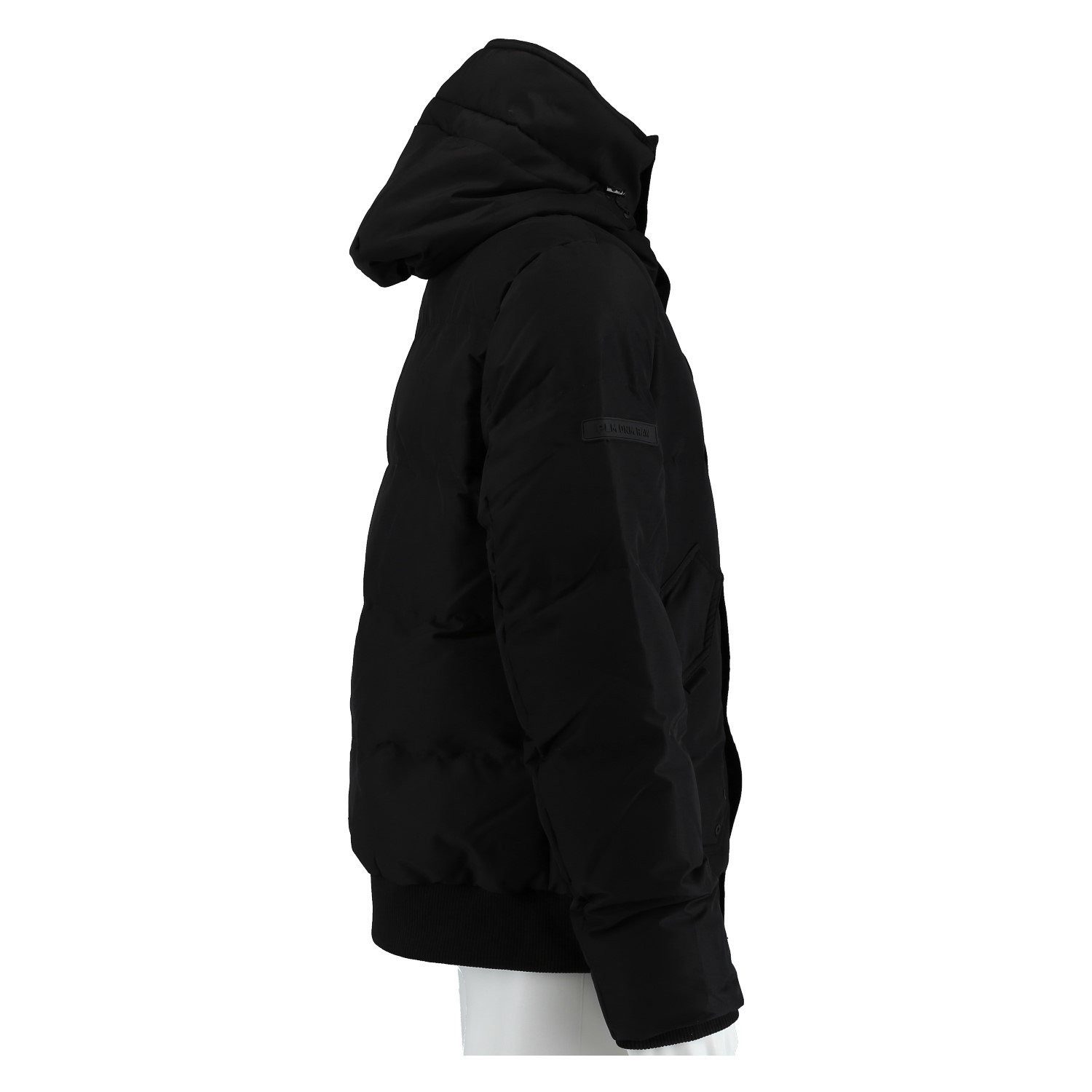 Poolman Winterjacke mit Kapuze P2304.731 (warm wattiert, leicht) schwarz Herren