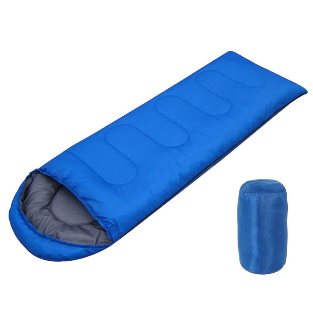 Dsen Deckenschlafsack Schlafsack für 3-4 Jahreszeiten,Erwachsene Deckenschlafsack Blau