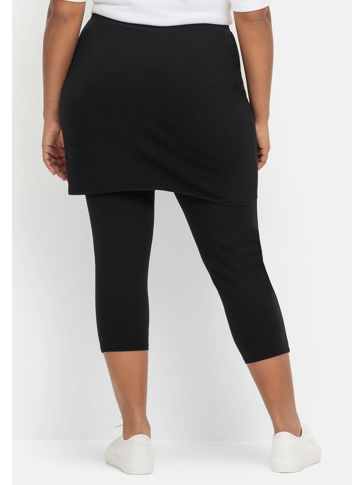 sheego by Joe Browns Leggings Große Größen mit angesetztem Minirock