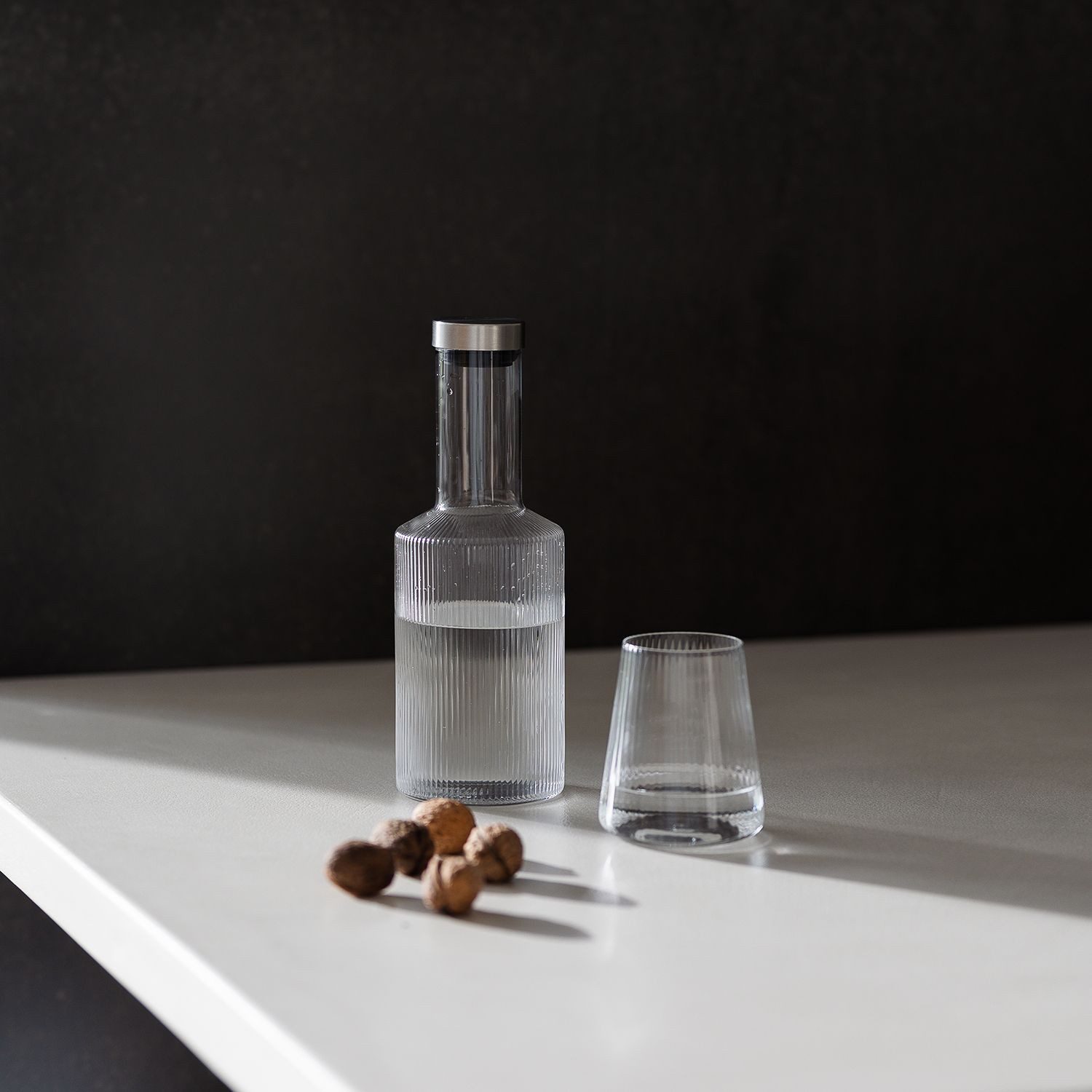 EmirtexHome Wasserkaraffe Ray Karaffe mit Deckel 100cl