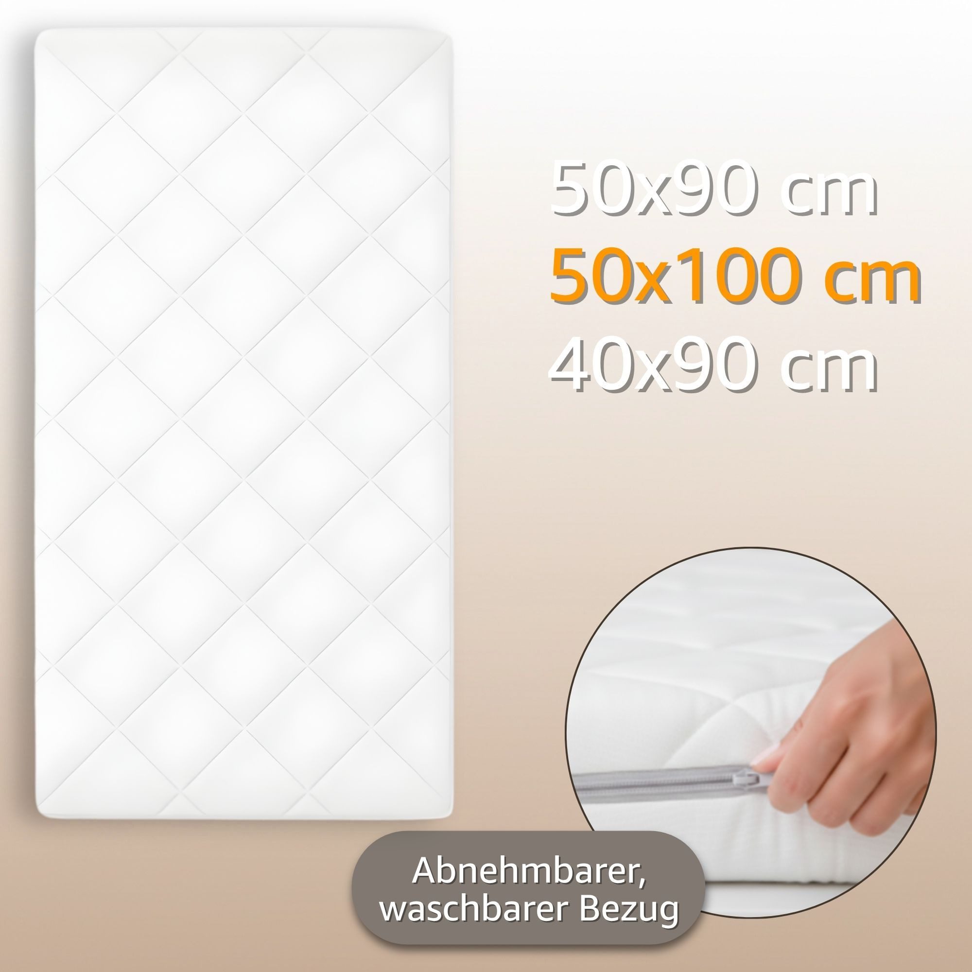 Babymatratze Matratze Kinderbett Mattress - Kindermatratze für Babybett, Totsy Baby