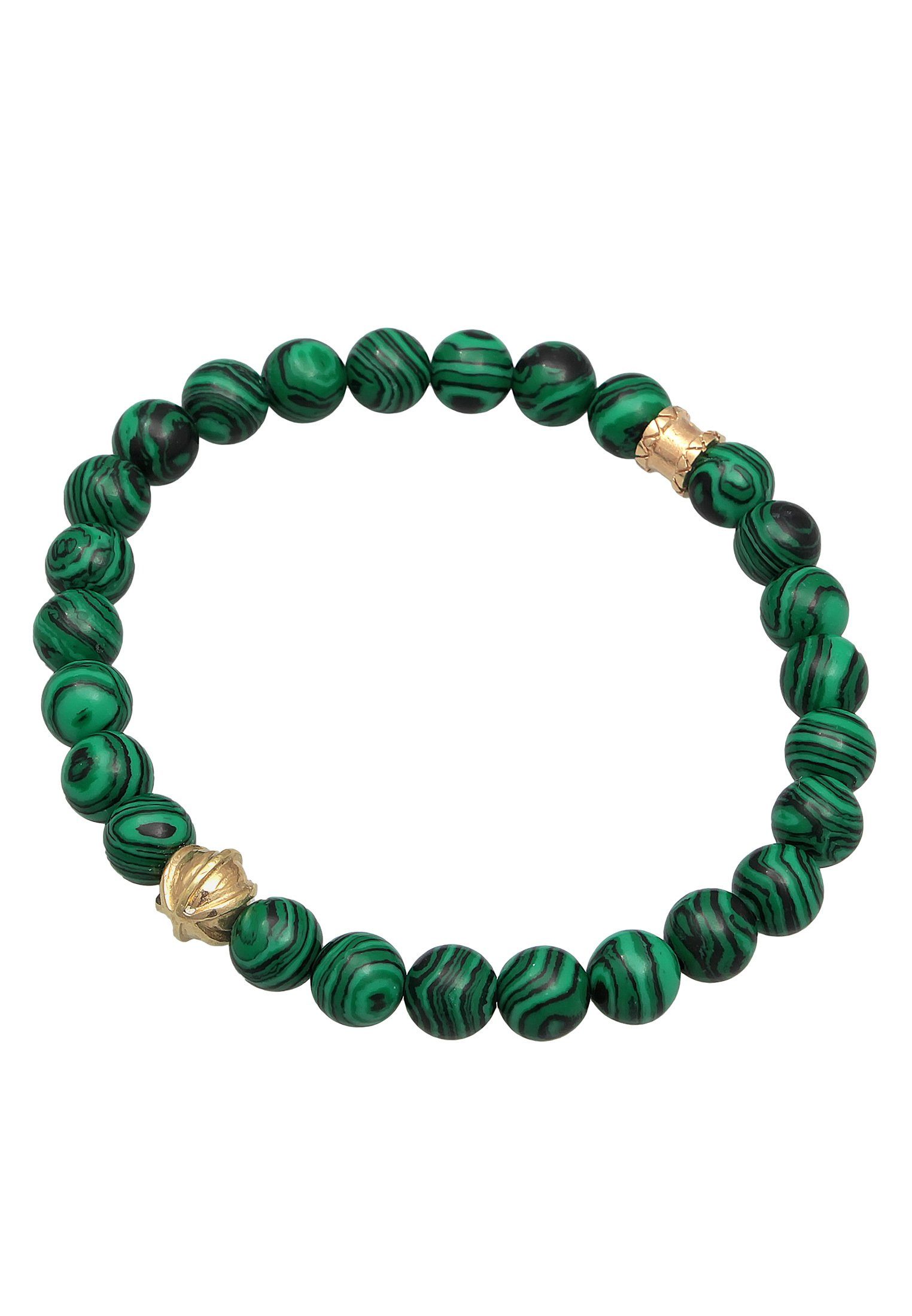 Kuzzoi Bead-Armband-Set Herren synth. Malachit Bead günstig online kaufen