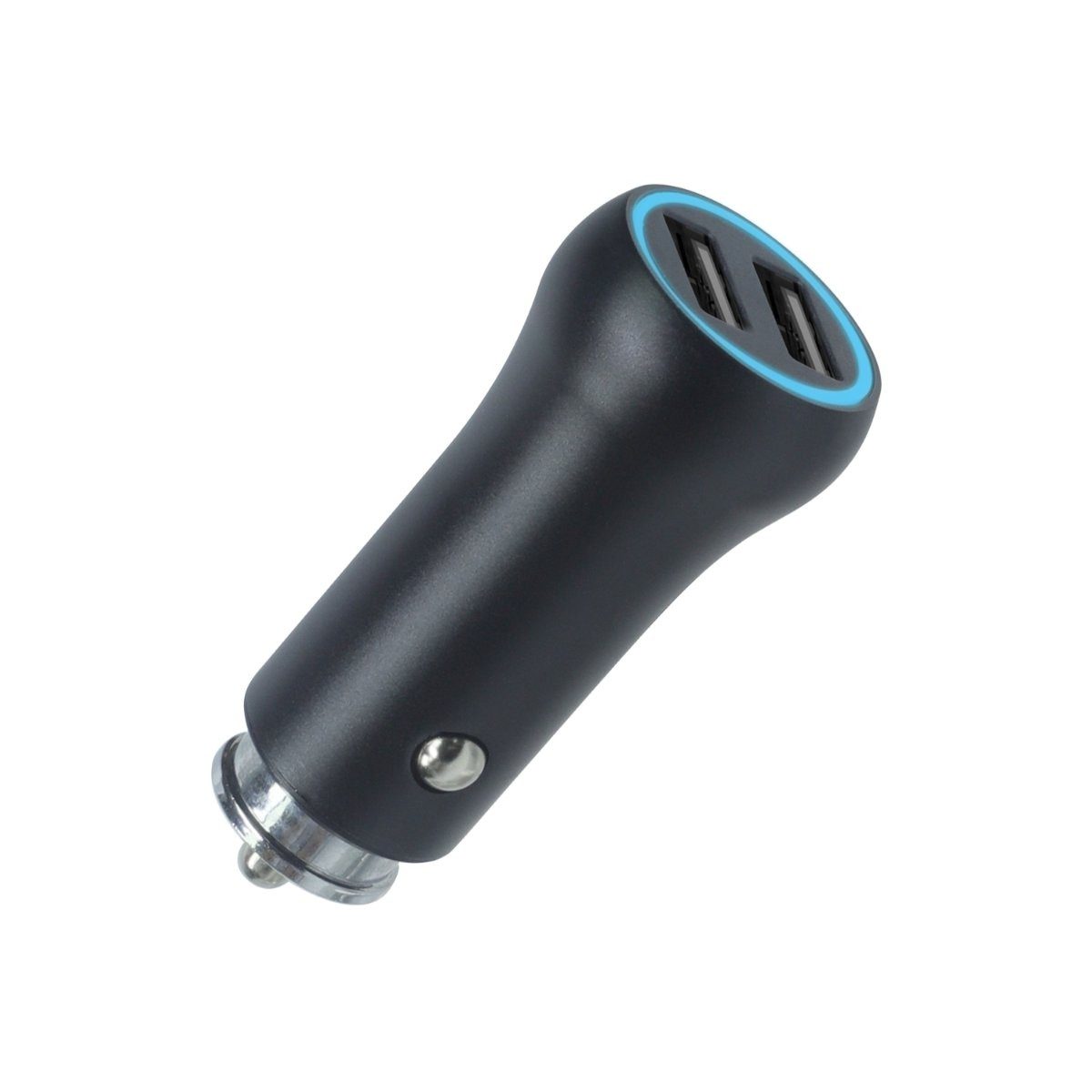 Setty Setty Autoladeadapter 2x USB 3A CC-AA-31 schwarz Smartphone-Ladegerät
