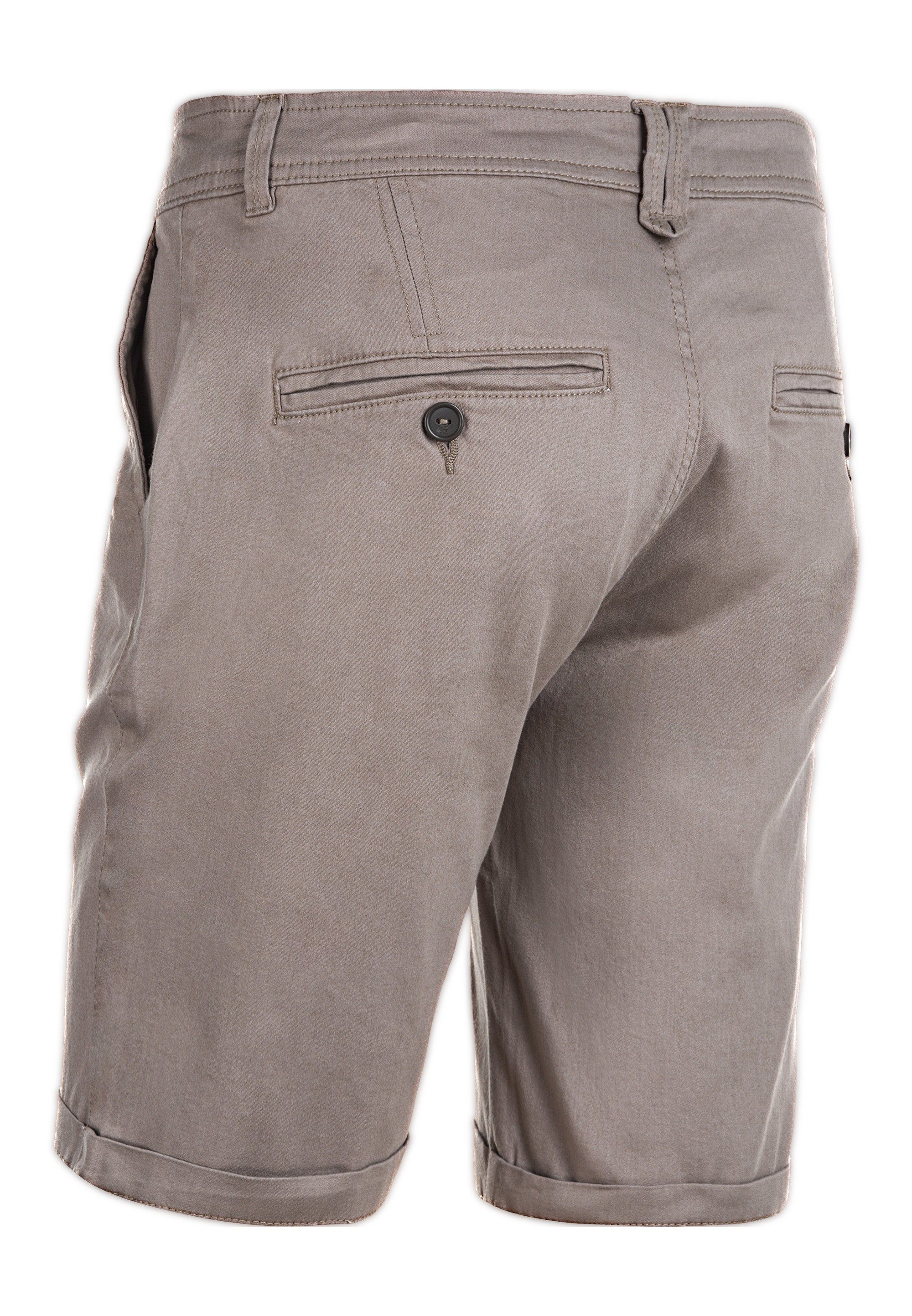CRUZ Shorts Jerryne mit praktischen Seitentaschen grau
