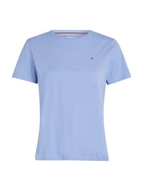 Tommy Jeans T-Shirt Soft Jersey T Shirt aus weicher Jersey Qualität Rundhals Kurzarm