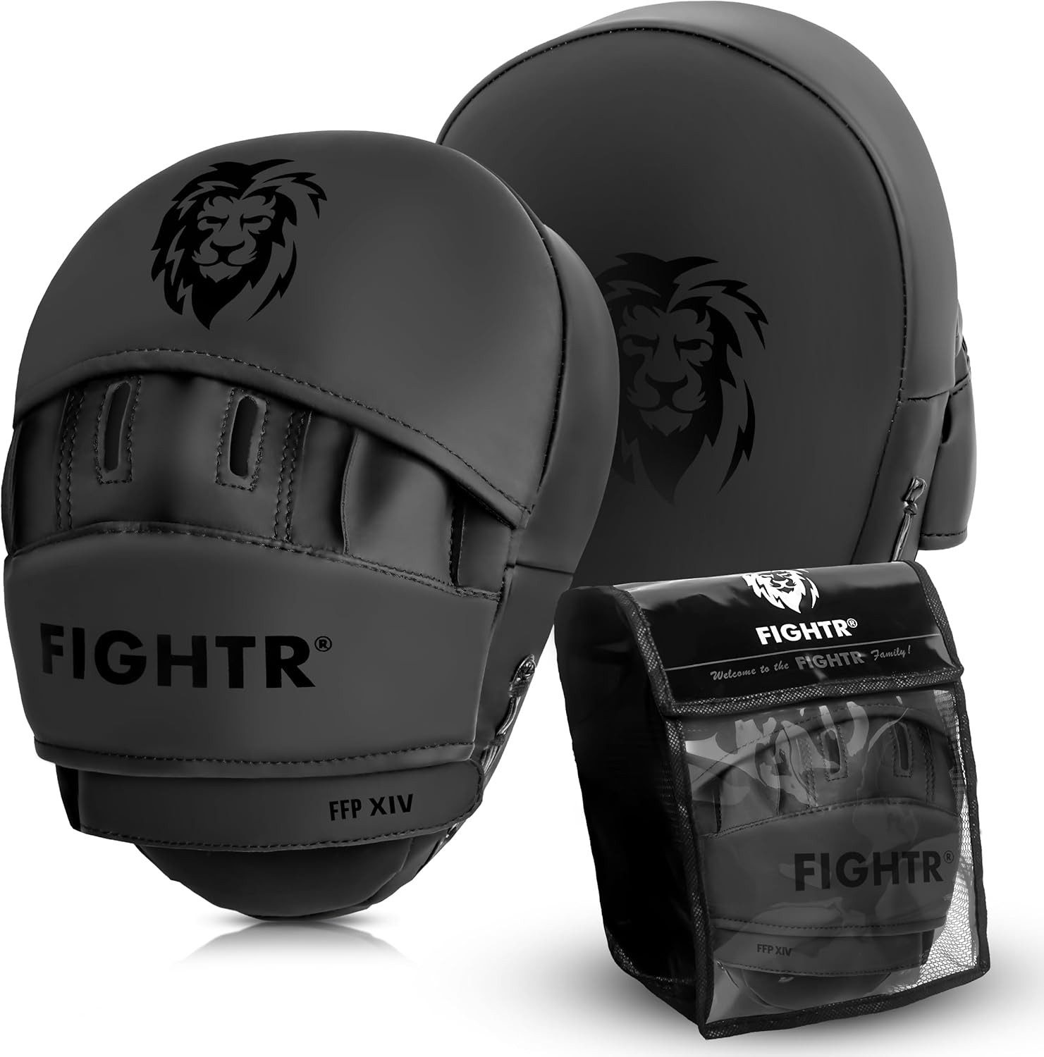 FIGHTR Pratze aus robustem Kunstleder – ideal für Training & Schlagtechnik