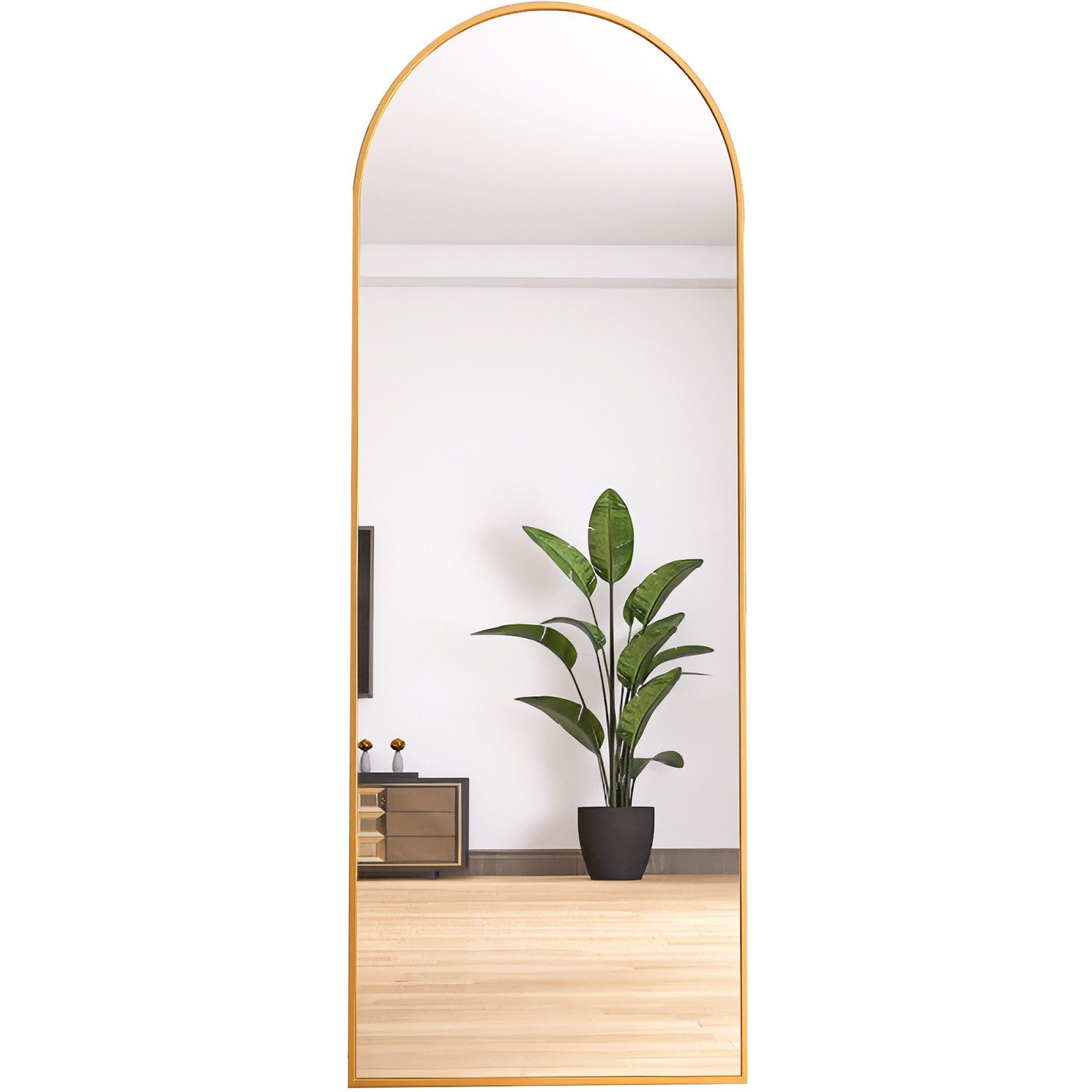 PXloue Ganzkörperspiegel Oval Wandspiegel Standspiegel Groß günstig online kaufen