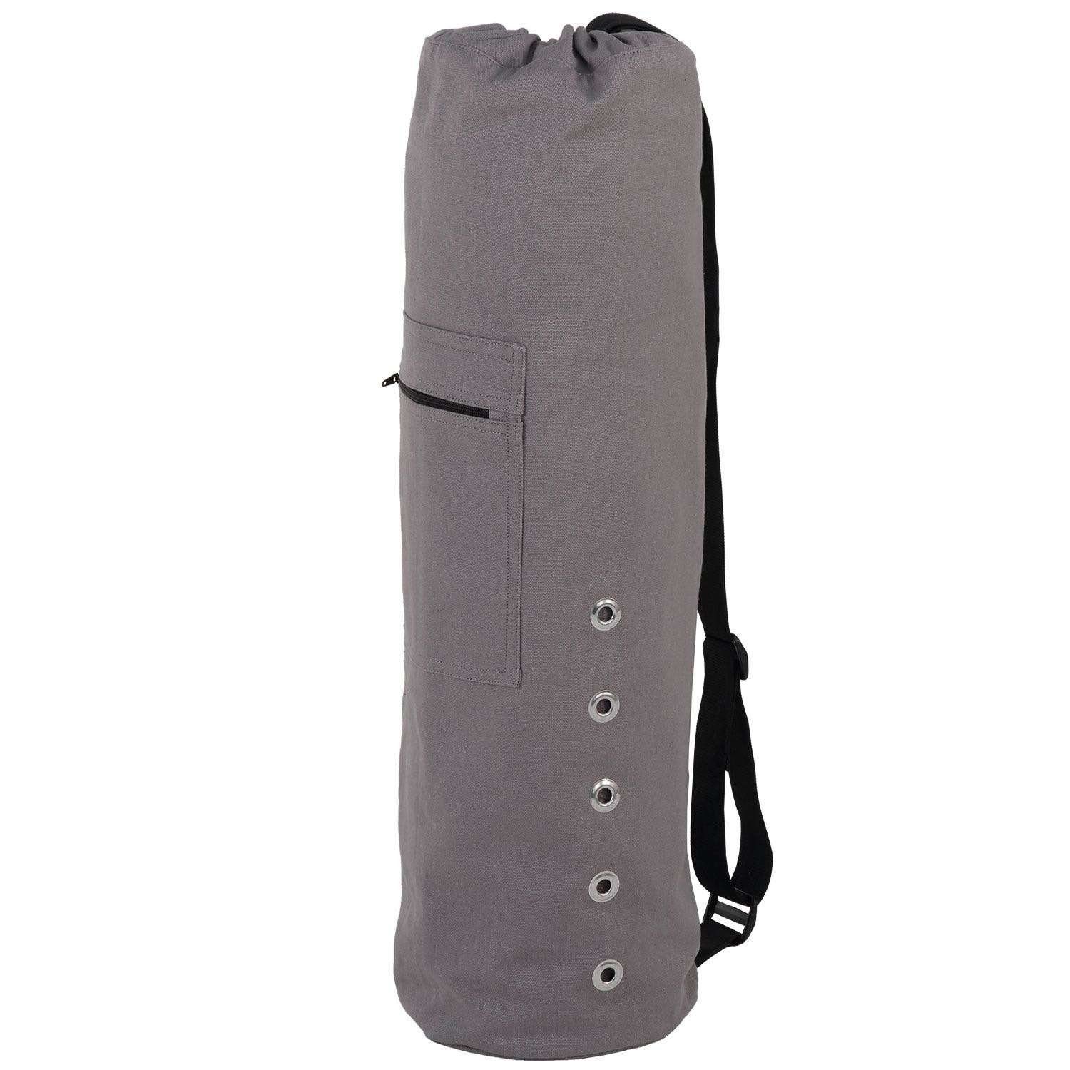 bodhi Yogatasche Yogamattentasche CANVAS BAG anthrazit