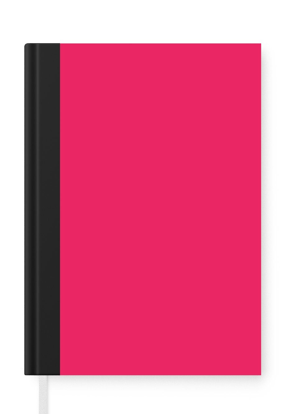 MuchoWow Notizbuch Karmin - Farben - Palette - Rosa, Journal, Merkzettel, Tagebuch, Notizheft, A5, 98 Seiten, Haushaltsbuch