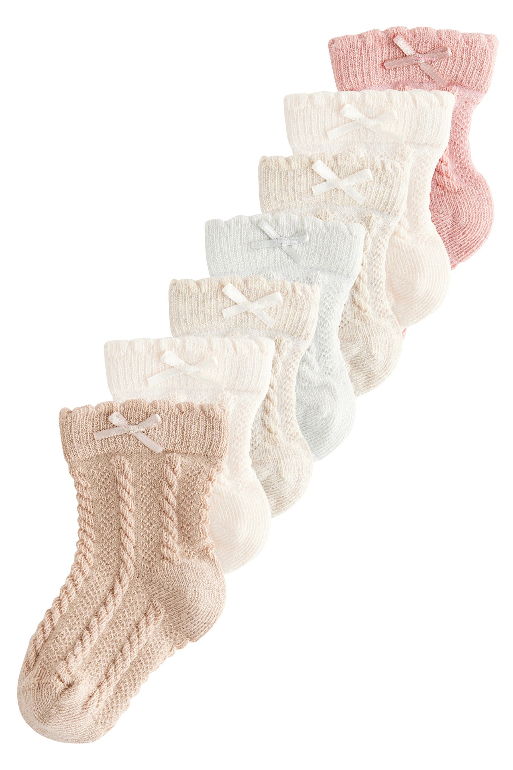 Kurzsocken Baby-Socken im 7er-Pack