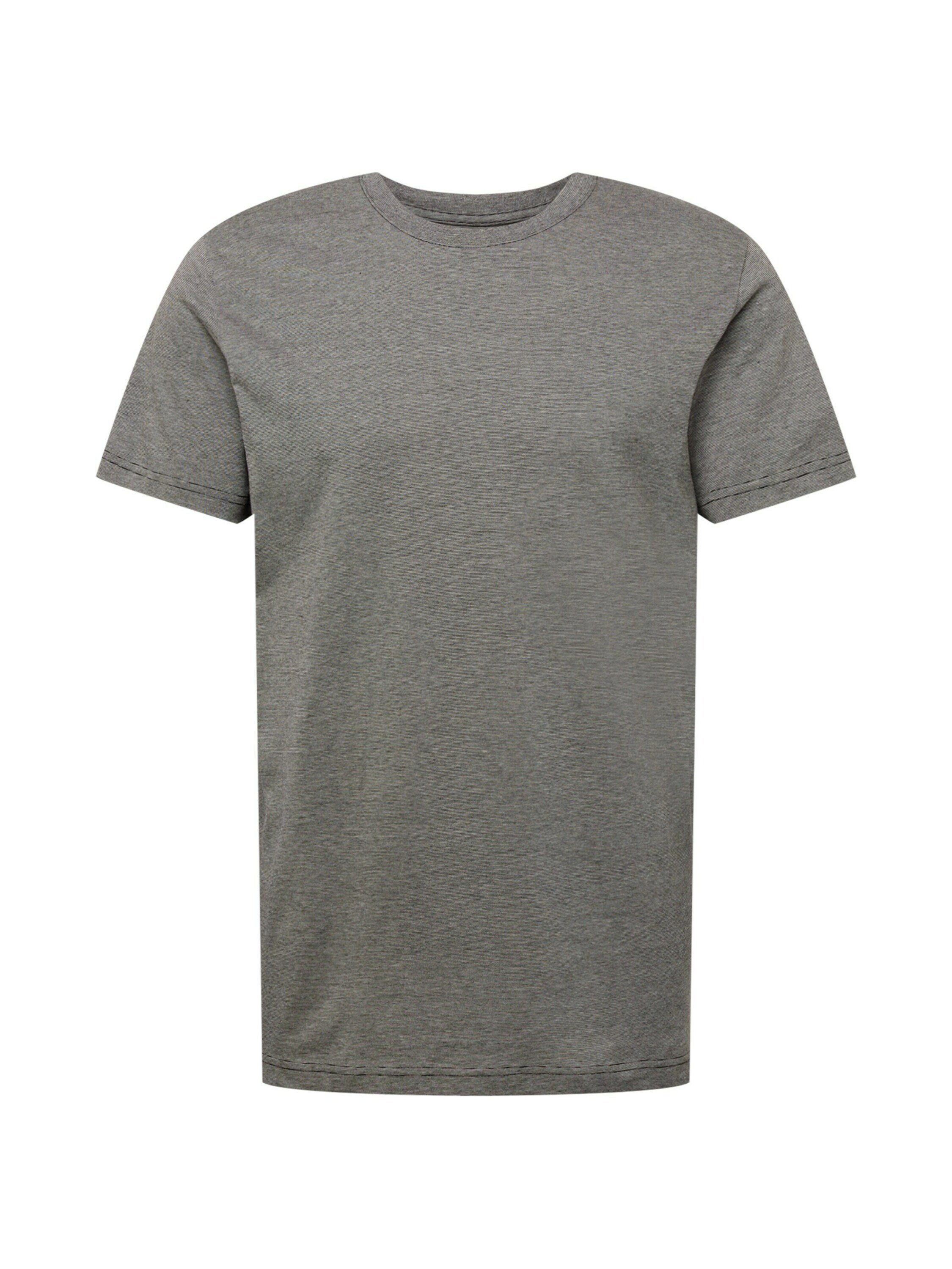 SELECTED HOMME T-Shirt Norman (1-tlg) Black Light Grey 16080418
