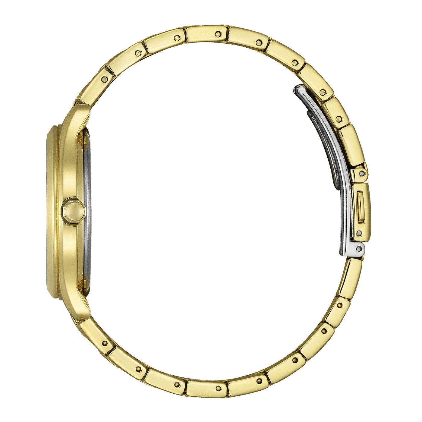 Citizen Solaruhr Elegance FE6122-64X, Armbanduhr, Damenuhr, Edelstahlarmband, analog, Big Date