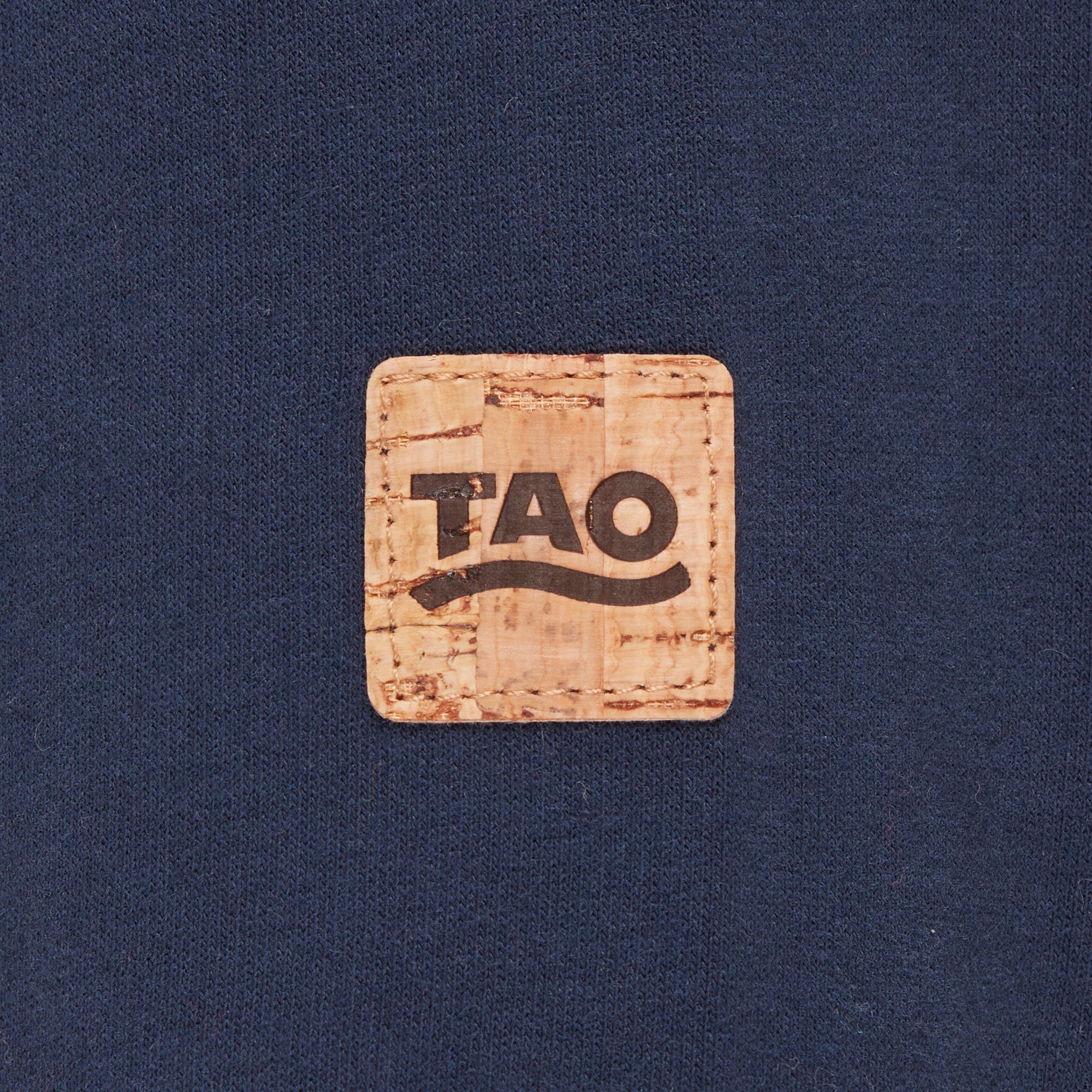dunkelblau (1-tlg) meliert Sweatshirt TAO COOLIA Freizeitlongsleeve