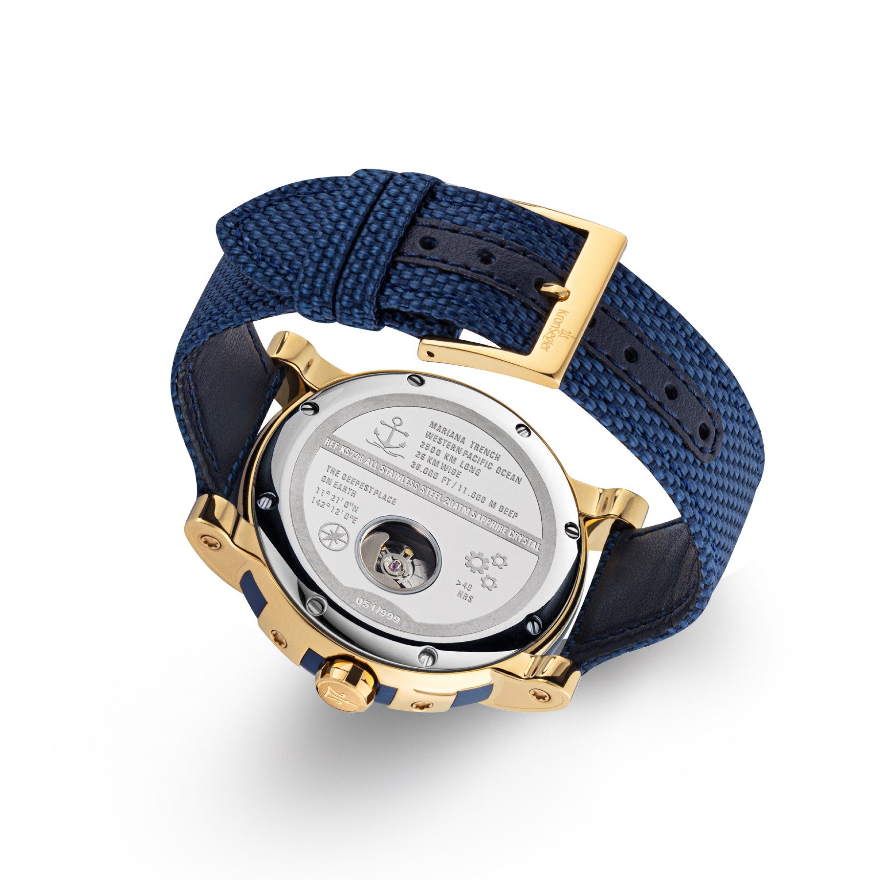 Kronsegler Automatikuhr Mariana Trench Herrenuhr 20 ATM wasserdicht, mit ve günstig online kaufen
