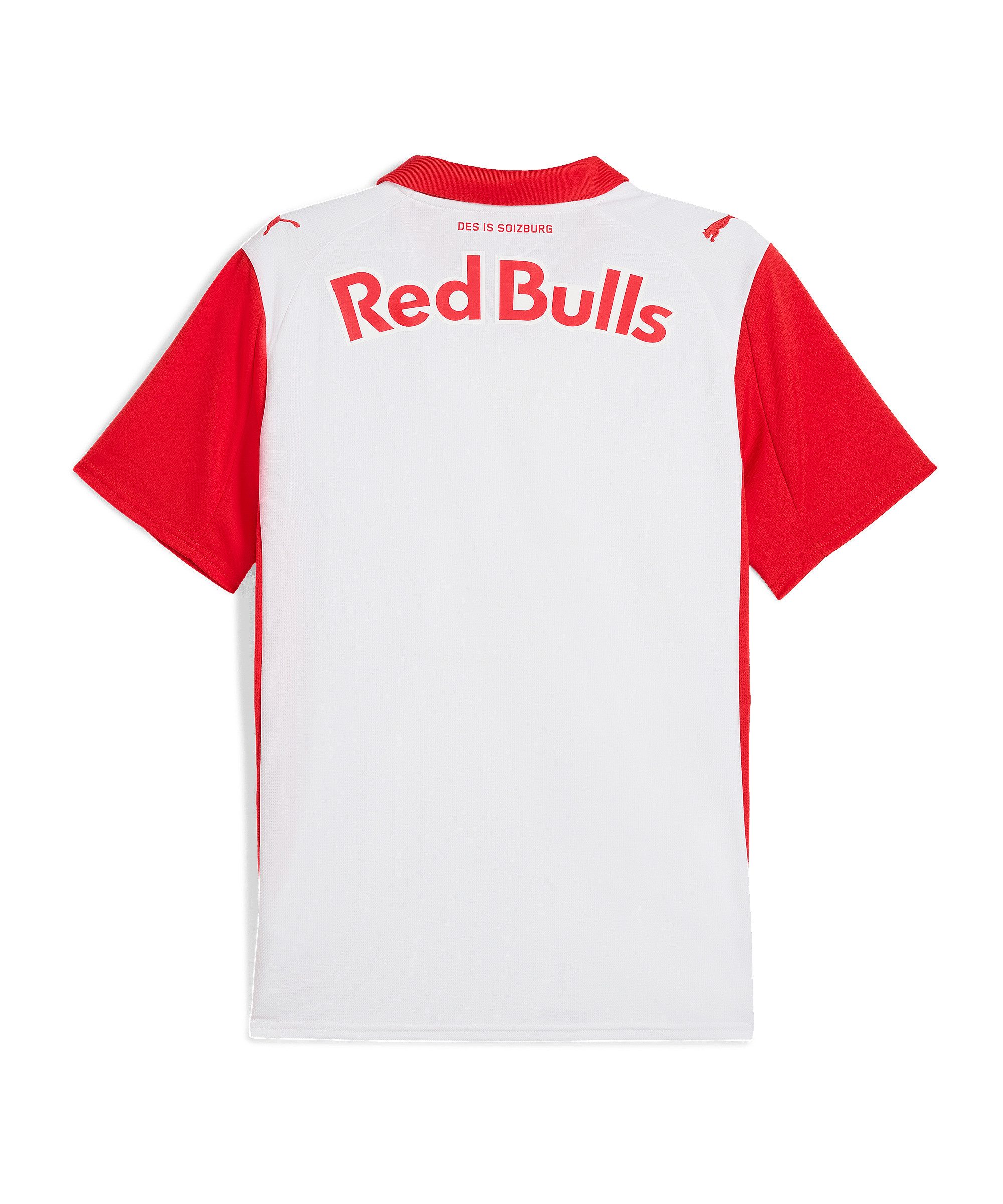 PUMA Fußballtrikot PUMA Red Bull Salzburg Trikot Home 2025/2026 Weiß Teamsport