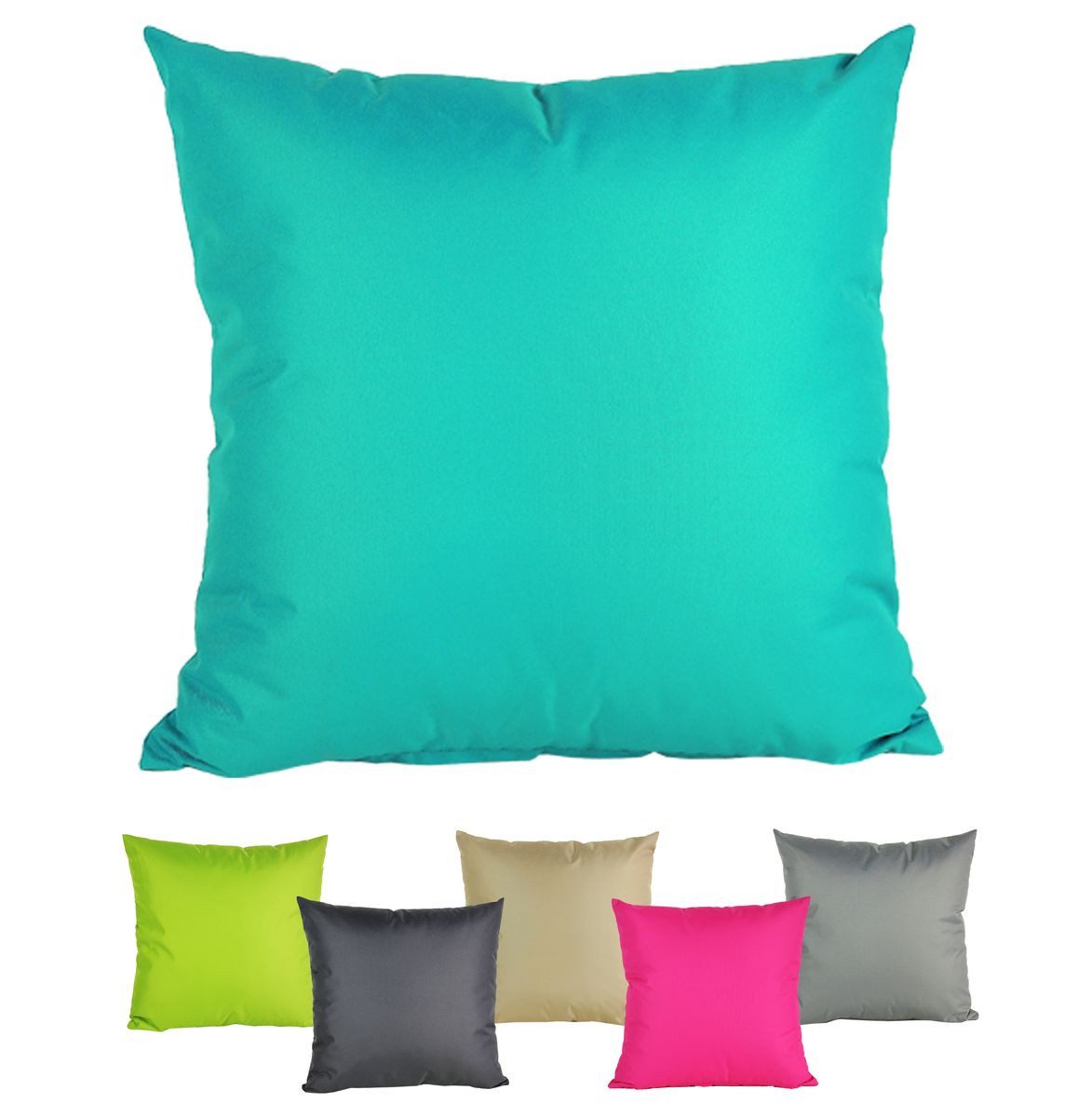 JACK Dekokissen 40x40cm Outdoor Lounge Kissen inkl. XXL Füllung