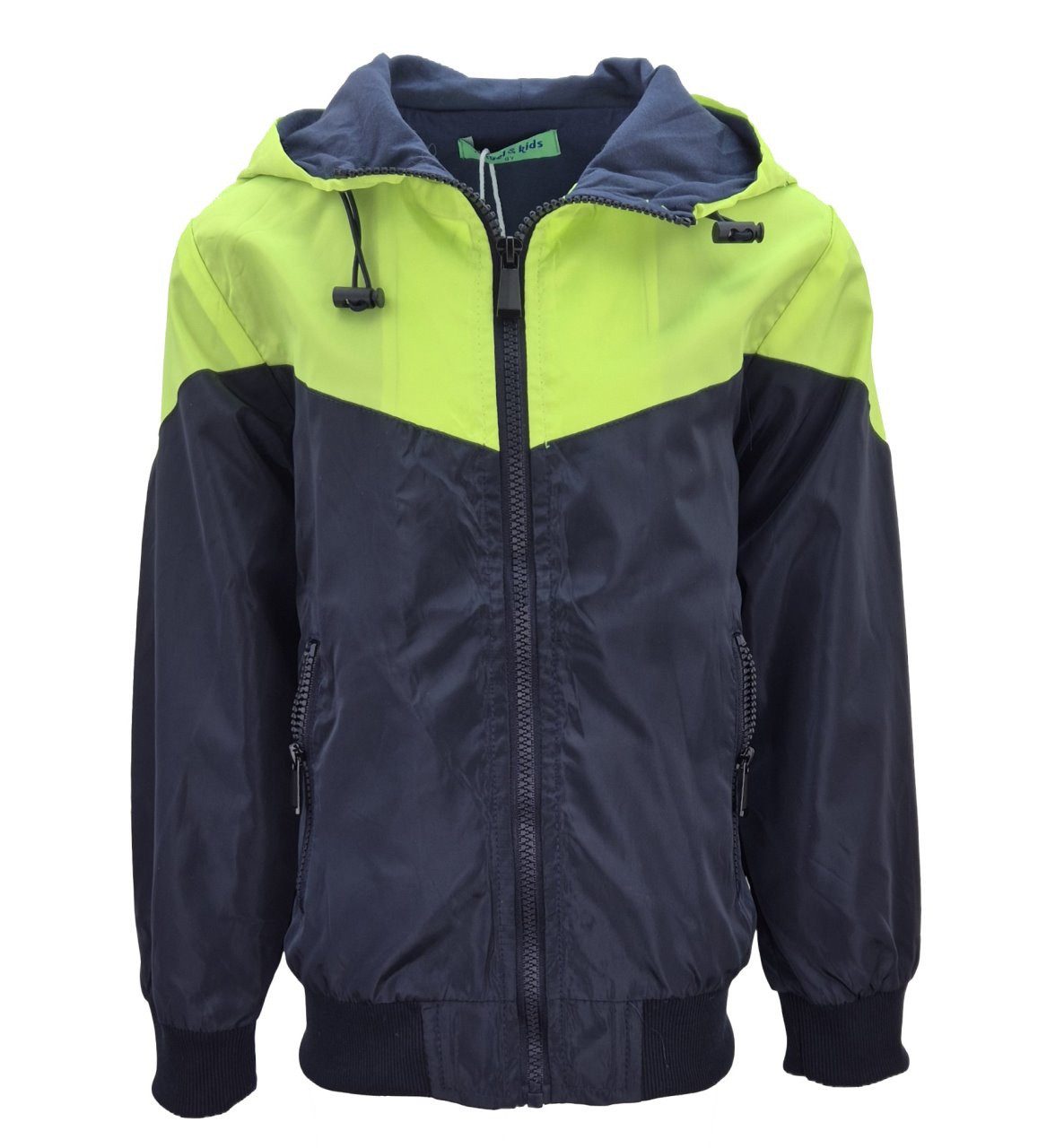 Allwetterjacke Übergangsjacke mit Kapuze Kinder Jacke JH4037e