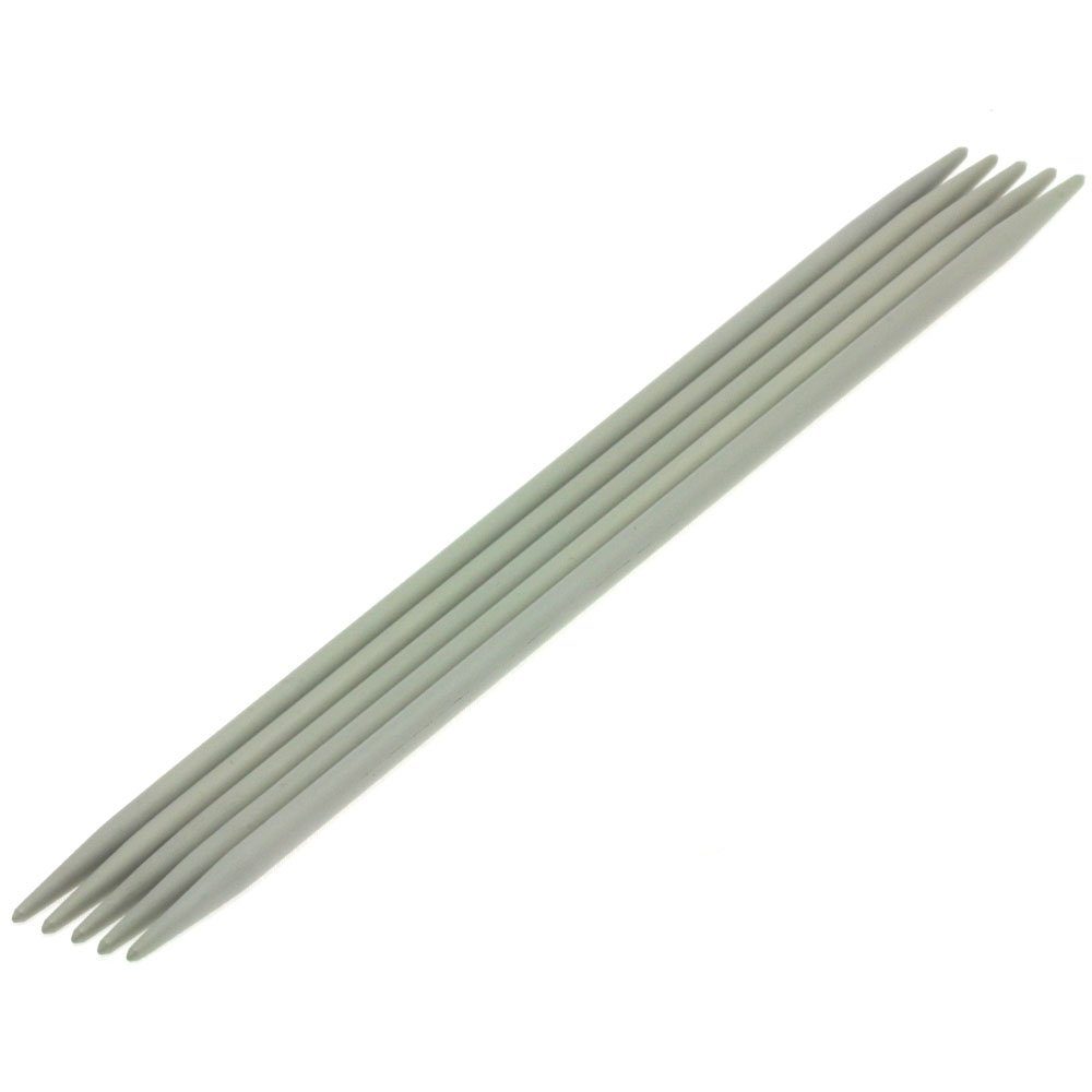 LANA GROSSA Stecknadeln Strumpfstricknadel Aluminium Länge 15 cm / 20 cm, Nadelspiel in verschiedenen Stärken