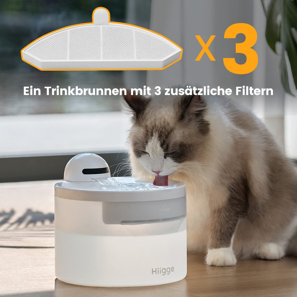Hiigge Trinkbrunnen Snowball für Katze 2.3 günstig online kaufen