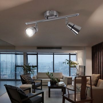 etc-shop LED Deckenleuchte, Leuchtmittel inklusive, Warmweiß, Deckenleuchte Lampe Spotleuchte Esszimmerlampe Spotlampe