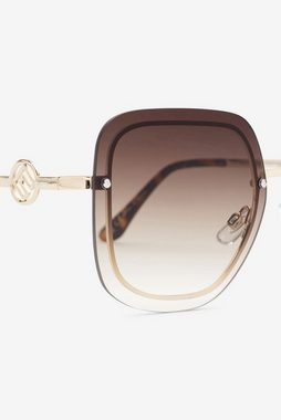 Next Sonnenbrille Randlose, eckige Monogramm-Sonnenbrille (1-St)