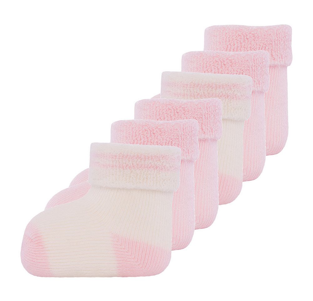 Ewers Socken Newborn Socken 6er-Set Uni (6-Paar)