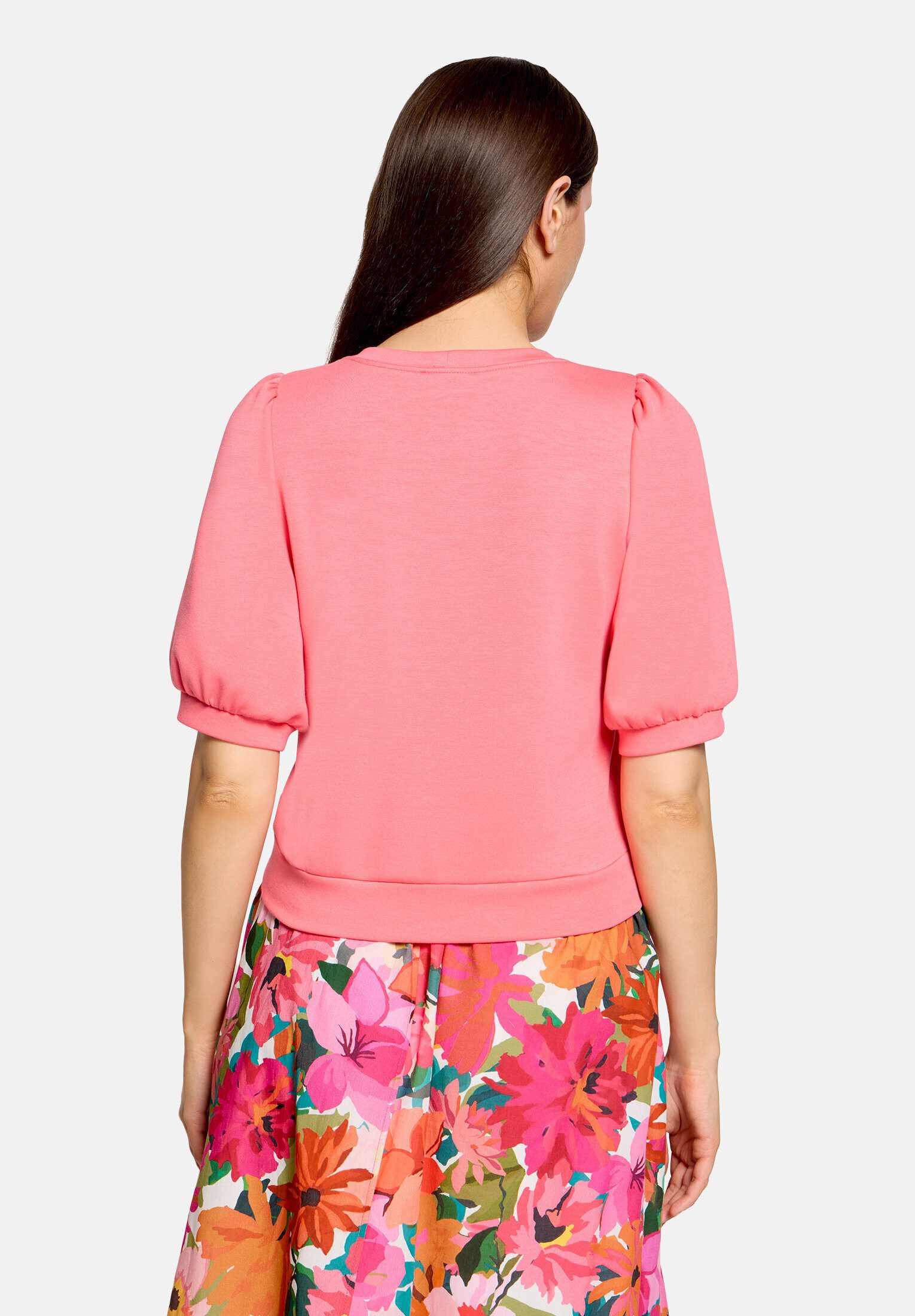Vera Mont Kurzarmshirt Damen mit Rundhalsausschnitt (1-tlg)