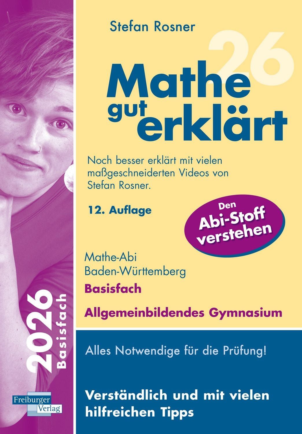 Mathe gut erklärt 2026 Basisfach Baden-Württemberg Gymnasium / Stefan Rosner