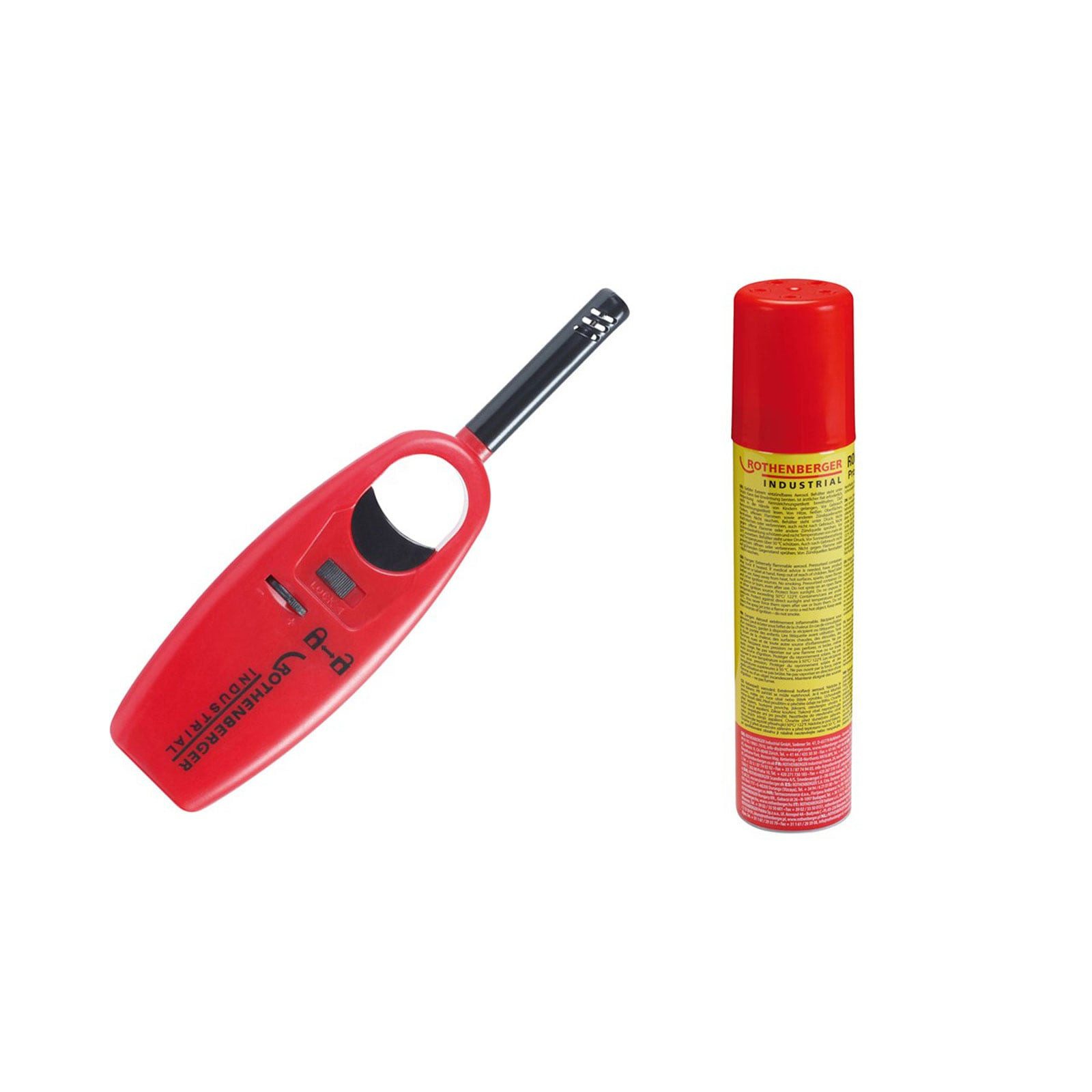 Rothenberger Industrial Gas ROTHENBERGER Industrial Gasanzünder Mini inkl. 1x Rofill Gas 100 ml -