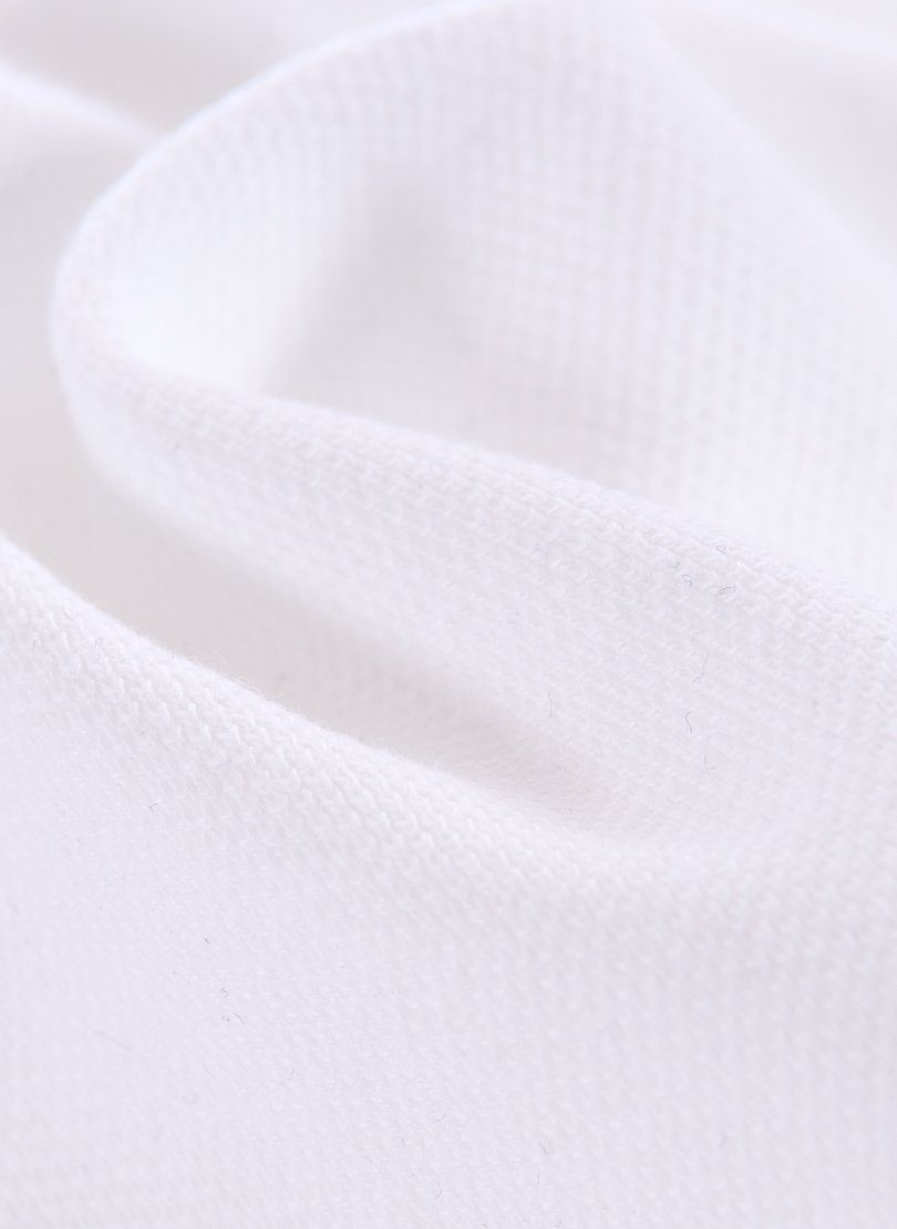TRIGEMA weiss Poloshirt mit maritimen Poloshirt Trigema Details