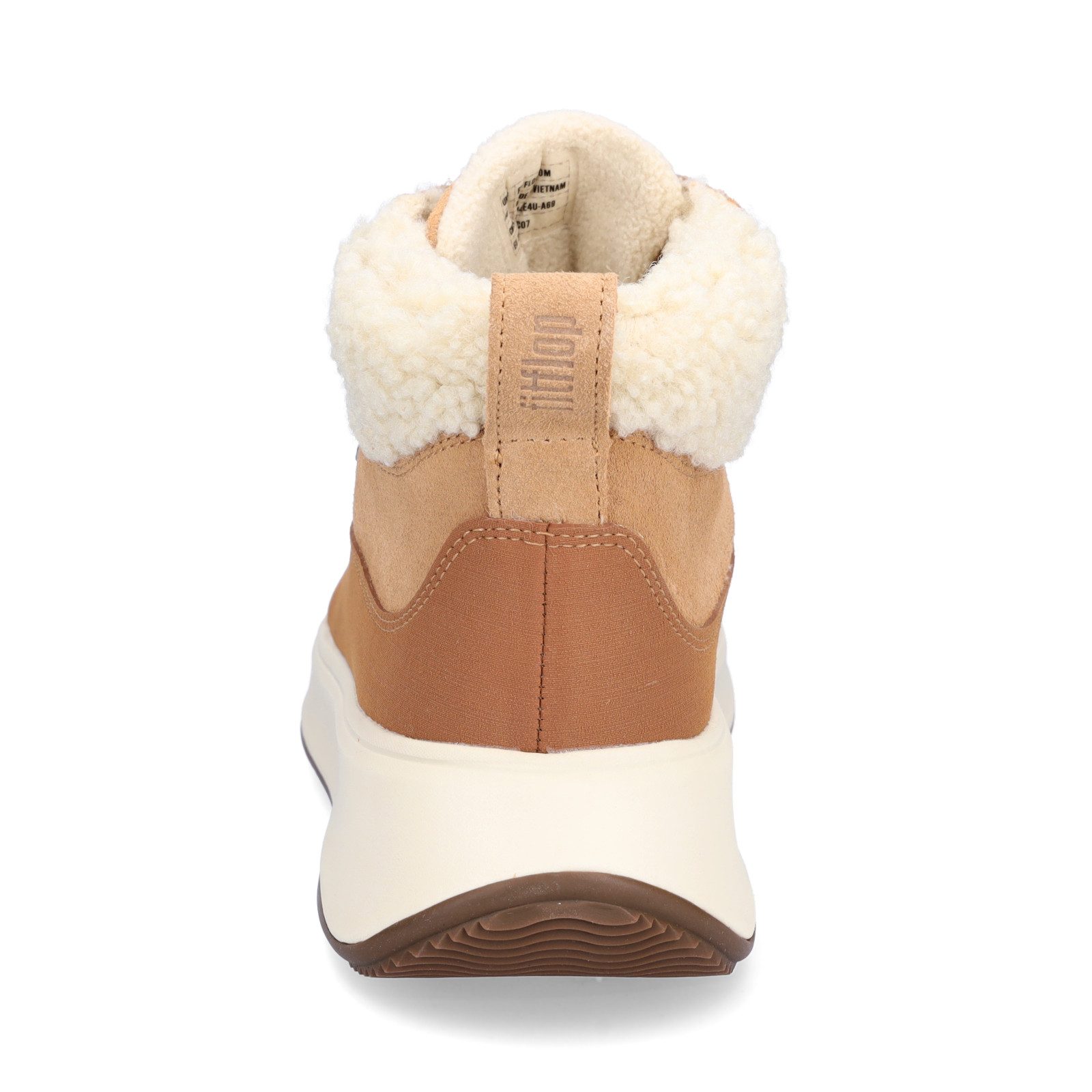 Fitflop FitFlop Damen Schnürboot F-MODE TE sand braun Schnürboots