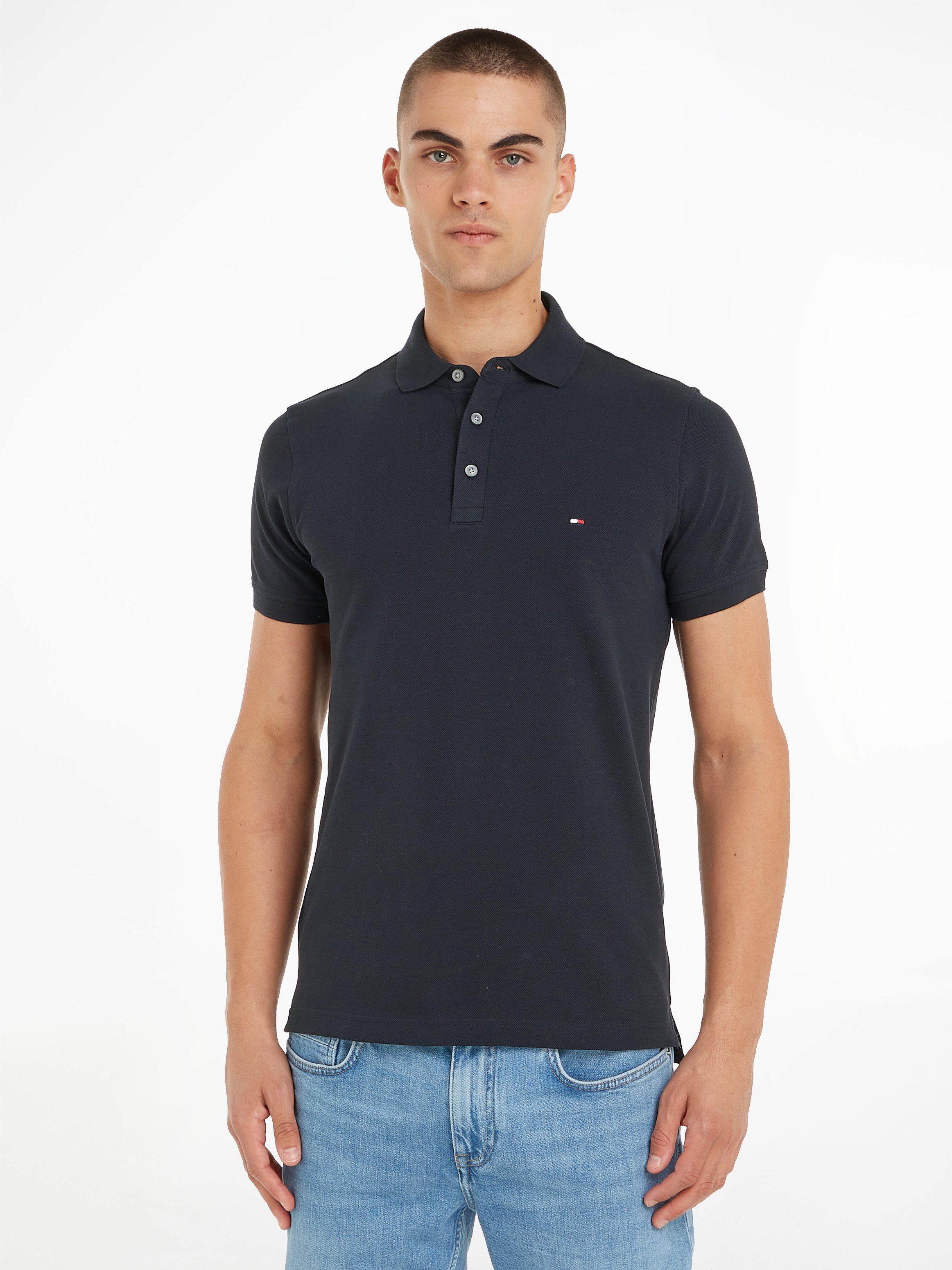 Tommy Hilfiger Poloshirt 1985 desert SLIM POLO sky