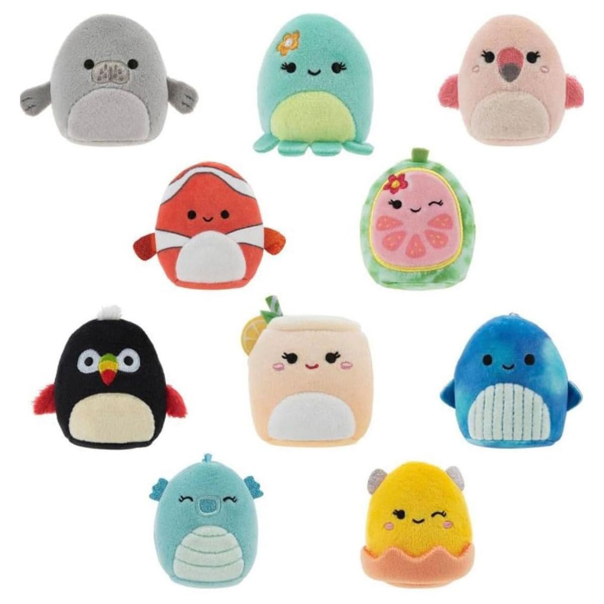 Jazwares Plüschfigur Jazwares SQM0447 - Squishville by Squishmallows - 10er günstig online kaufen