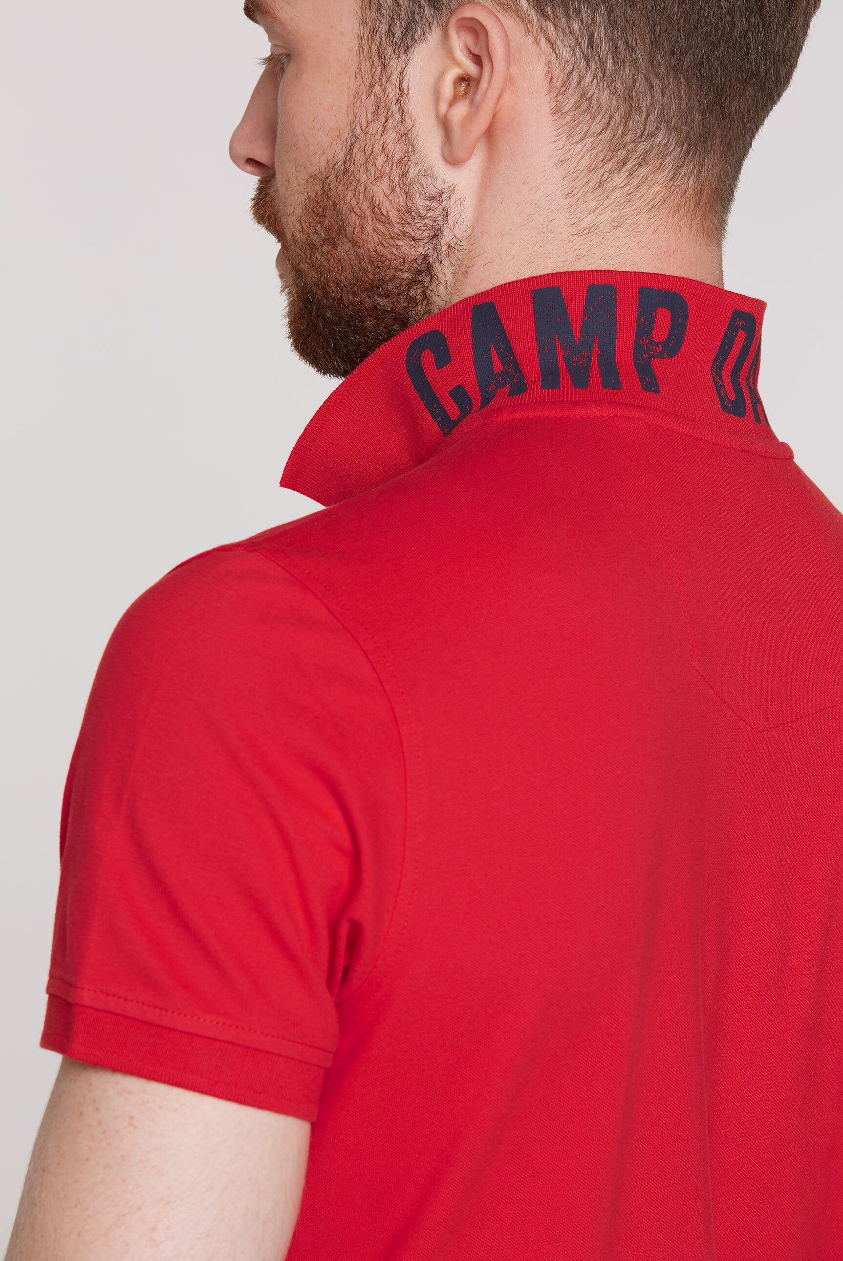 CAMP DAVID Poloshirt mit Elasthan-Anteil