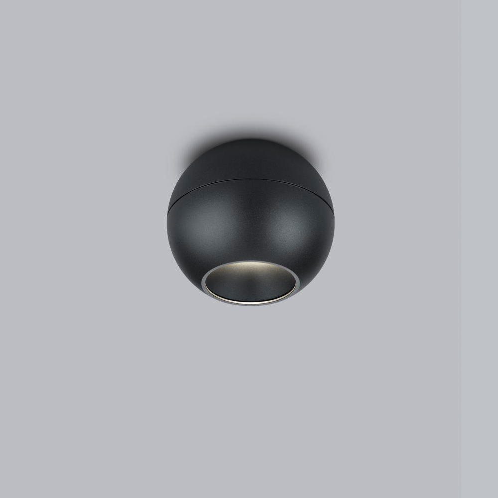 click-licht LED Deckenstrahler LED Deckenstrahler Eto in Schwarz 8W 650lm, keine Angabe, Leuchtmittel enthalten: Ja, fest verbaut, LED, warmweiss, Deckenstrahler, Deckenspot, Aufbaustrahler