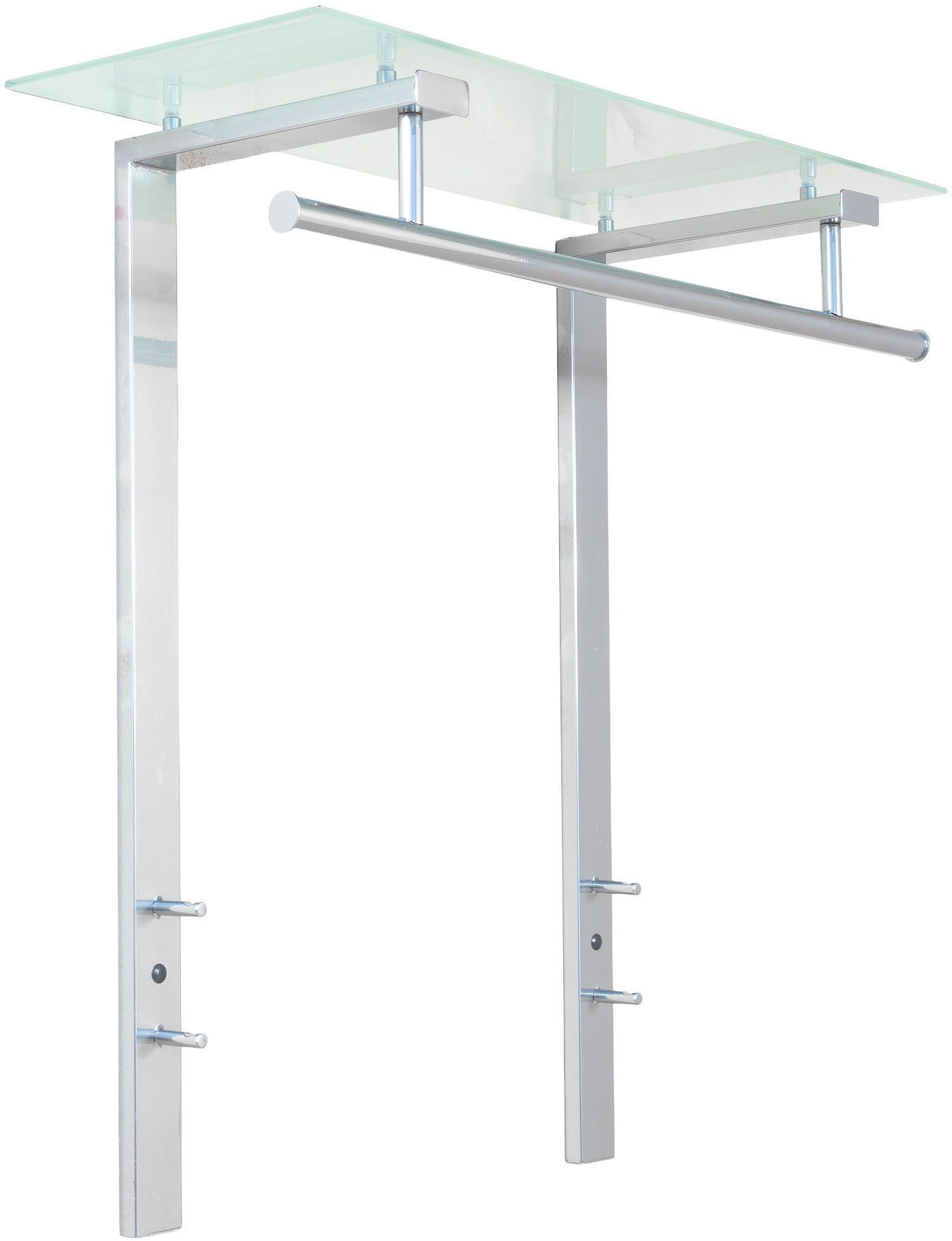 Spinder Design Garderobenleiste, Metall, Funktional, 33 cm tief