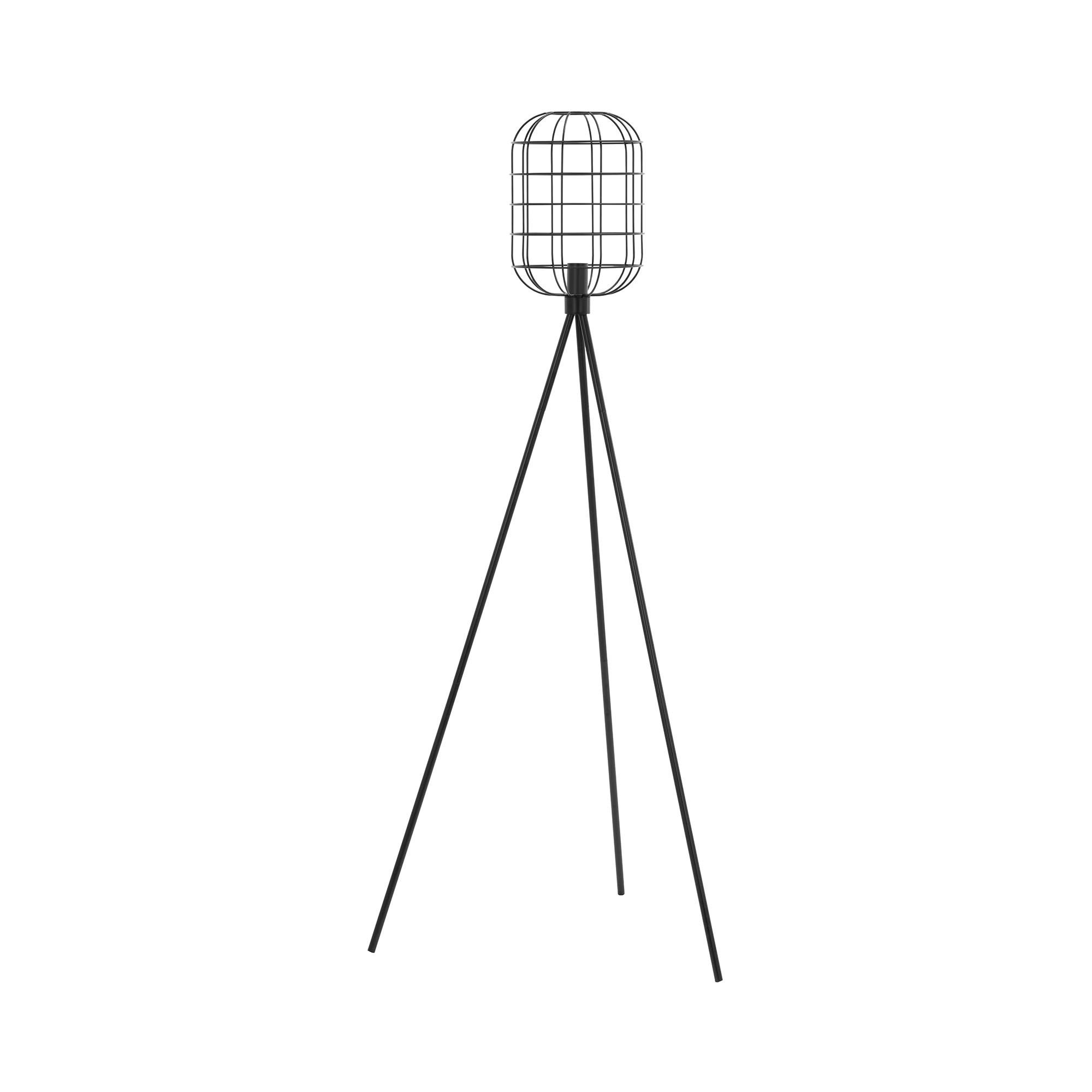 Uniprodo Stehlampe Stehleuchte offener Gitterschirm 40 W E27 Höhe 163 cm St günstig online kaufen