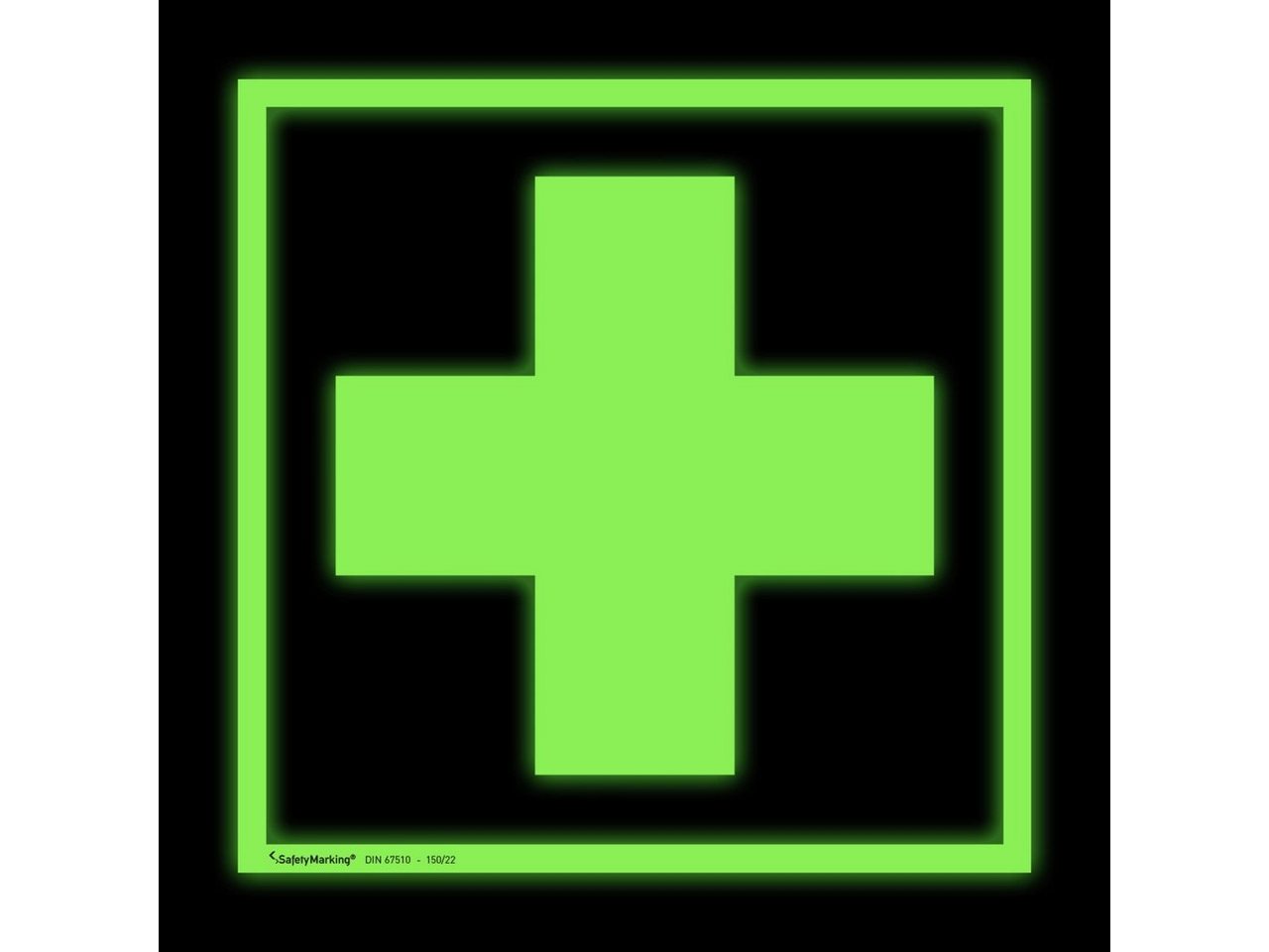 Thumbnail - SafetyMarking Hinweisschild Erste-Hilfe-Schild - langnachleuchtend Erste Hilfe