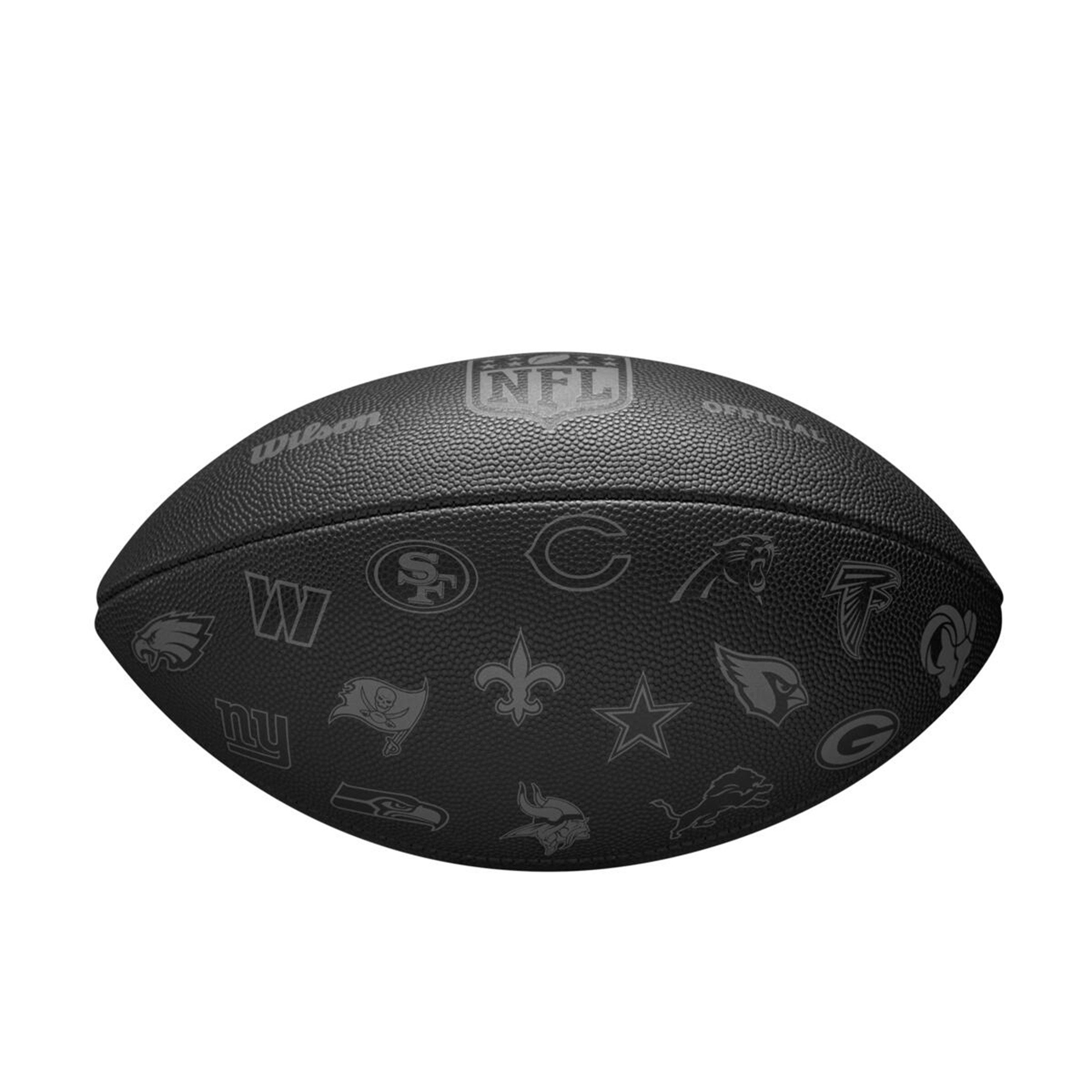 Wilson Football Wilson American Football NFL 32 Team BLACK in offizieller Größe