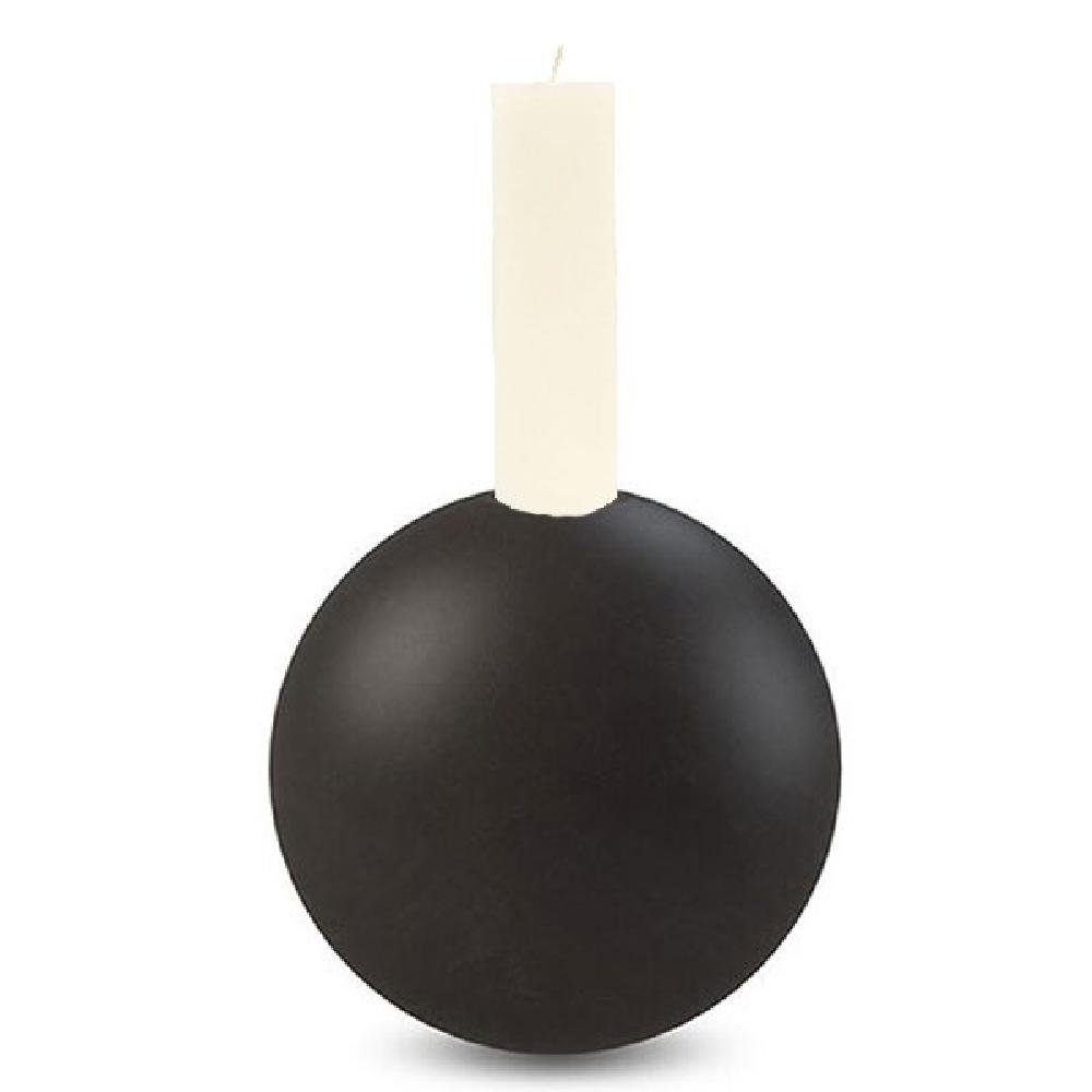 Cooee Design Kerzenhalter »Kerzenständer Ball Schwarz (10cm)«