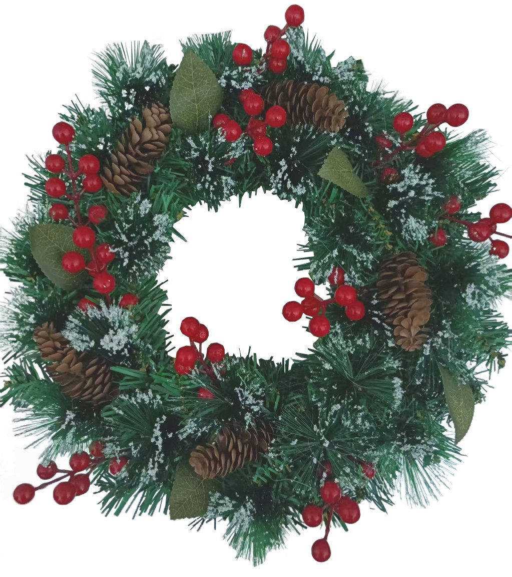 Kunstkranz 30-45cm Weihnachtskranz, Weihnachts Türkranz, Coonoor, Weihnacht günstig online kaufen