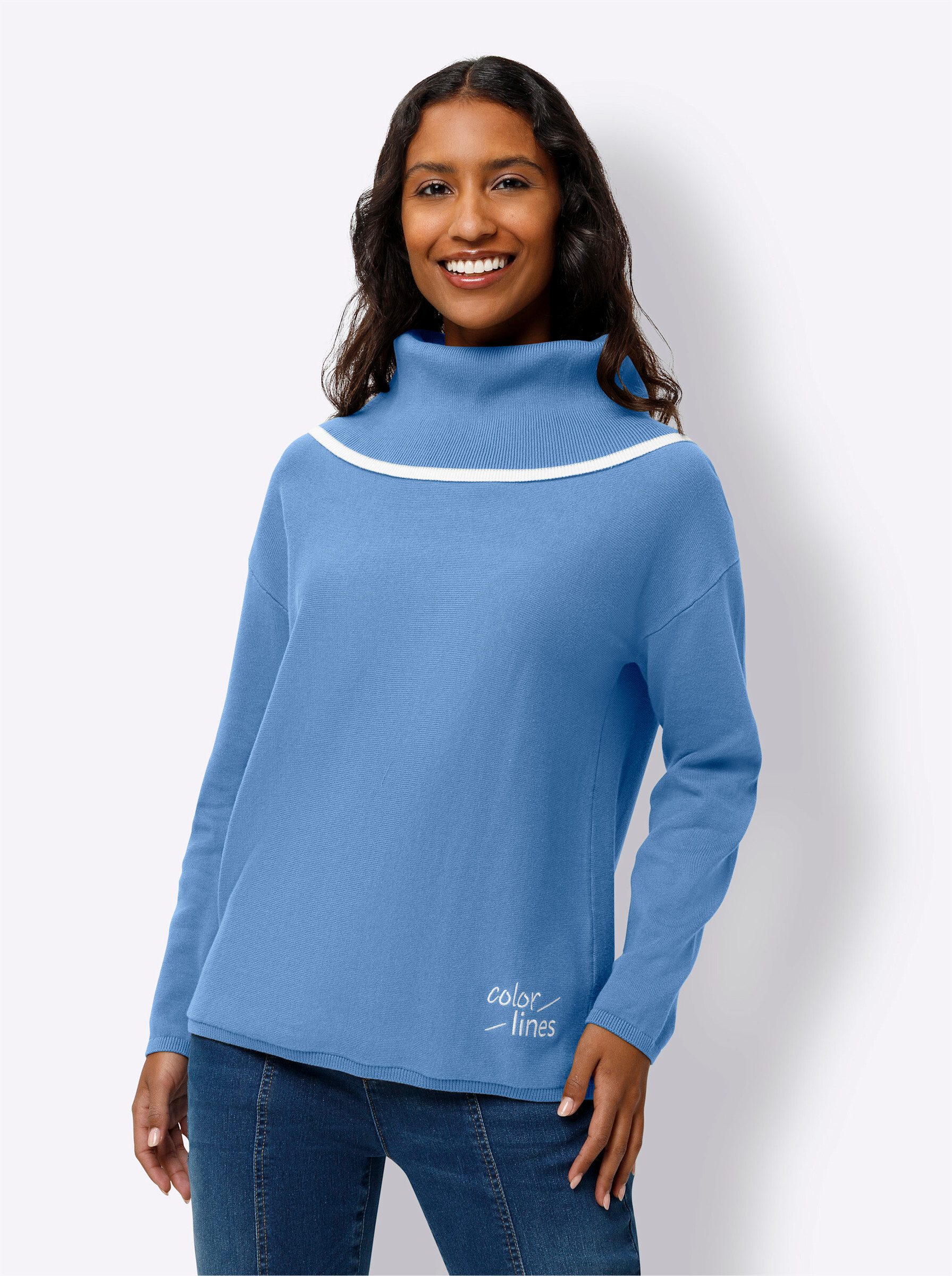 Strickpullover Langarm-Pullover