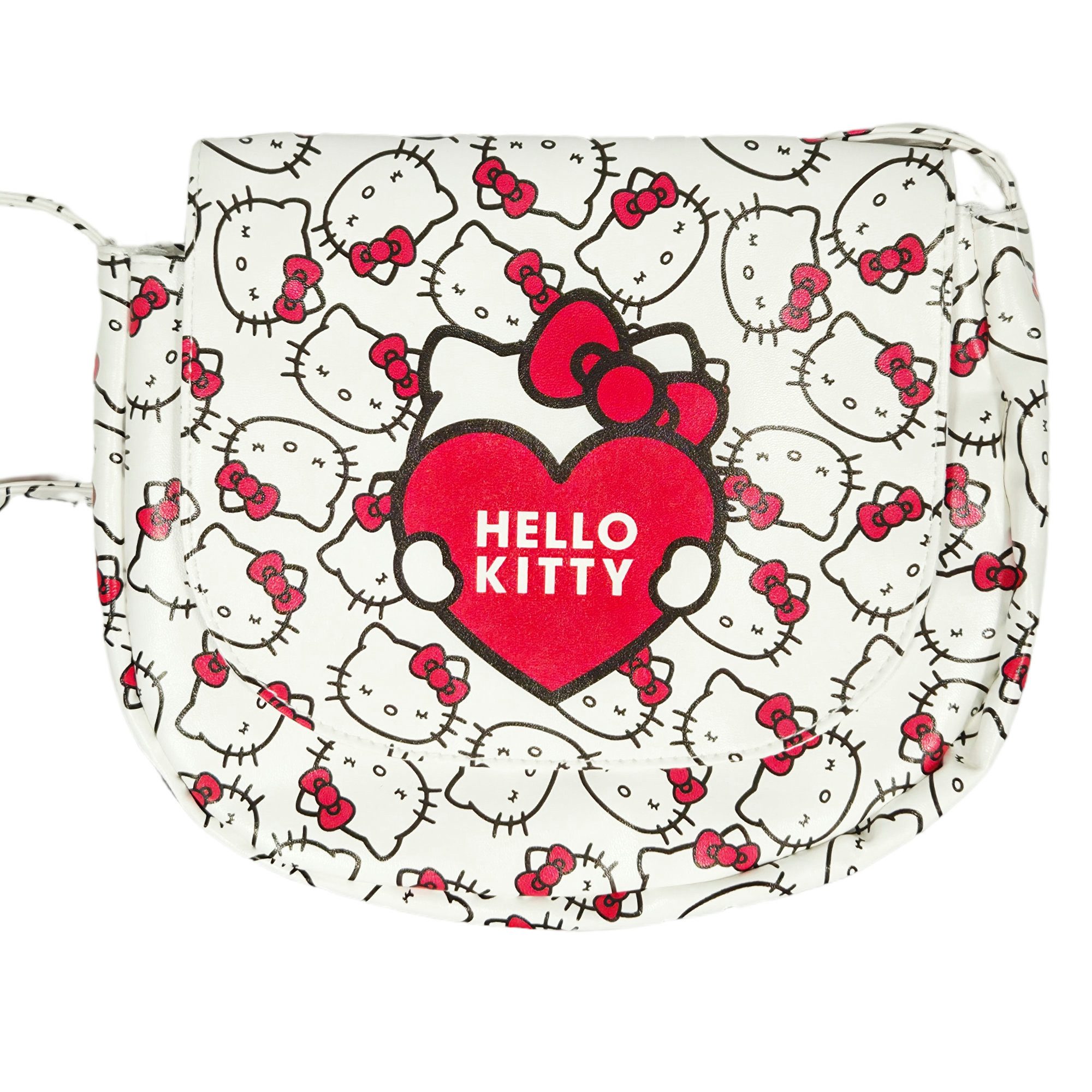 Hello Kitty Umhängetasche Hello Kitty Mädchen Handtasche Umhängetasche Tasche 21x16 cm