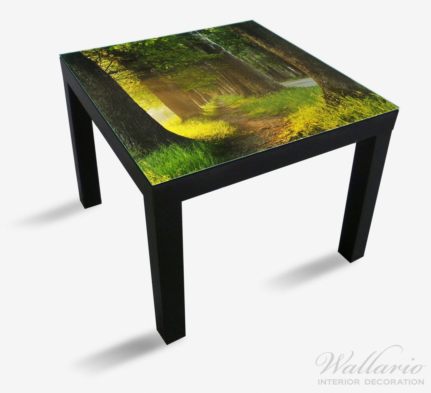 Ikea Wallario St), Allee Tisch Sonnenuntergang für (1 bei Lack geeignet Tischplatte