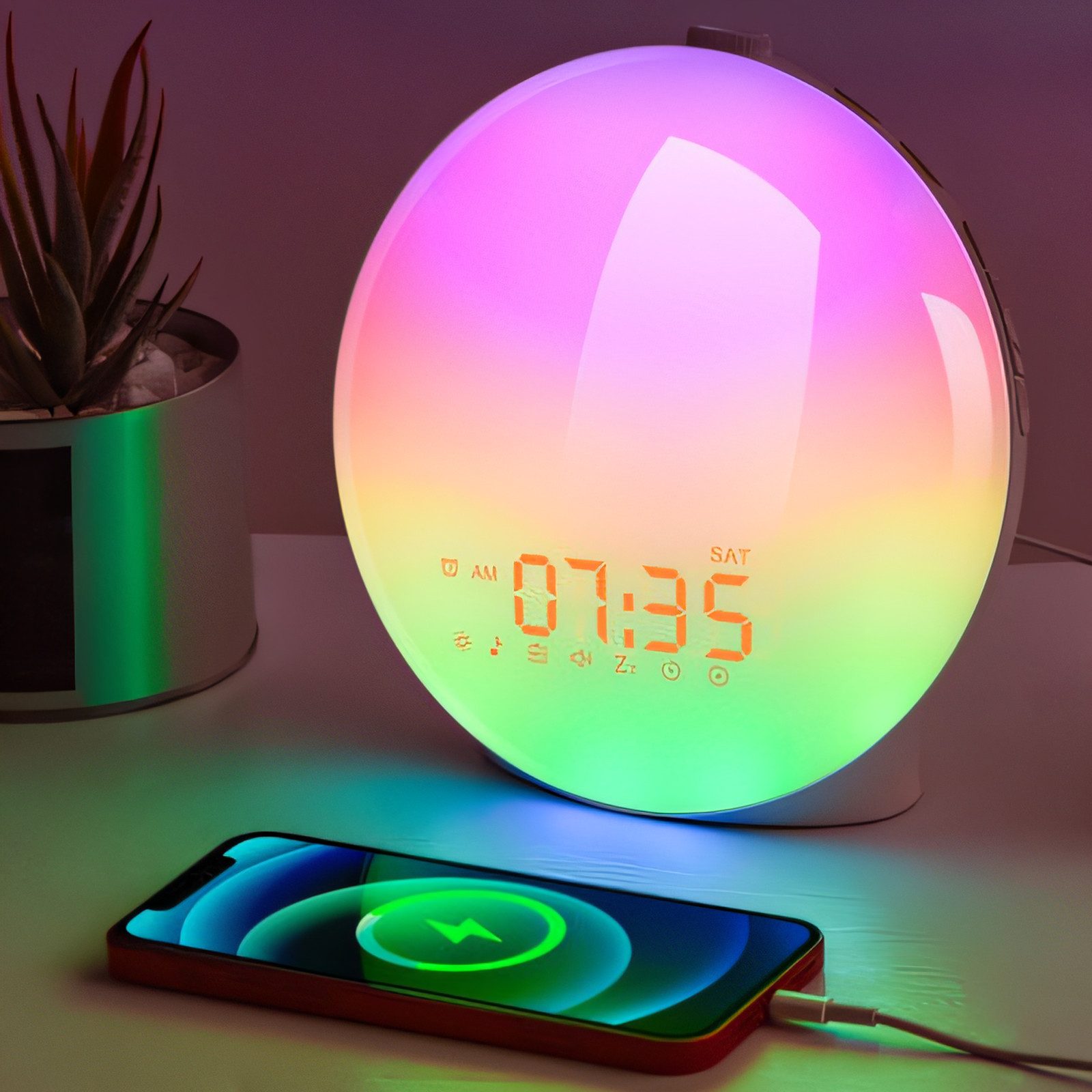 BlingBin Tageslichtwecker Wake Up Licht Sonnenuntergang günstig online kaufen