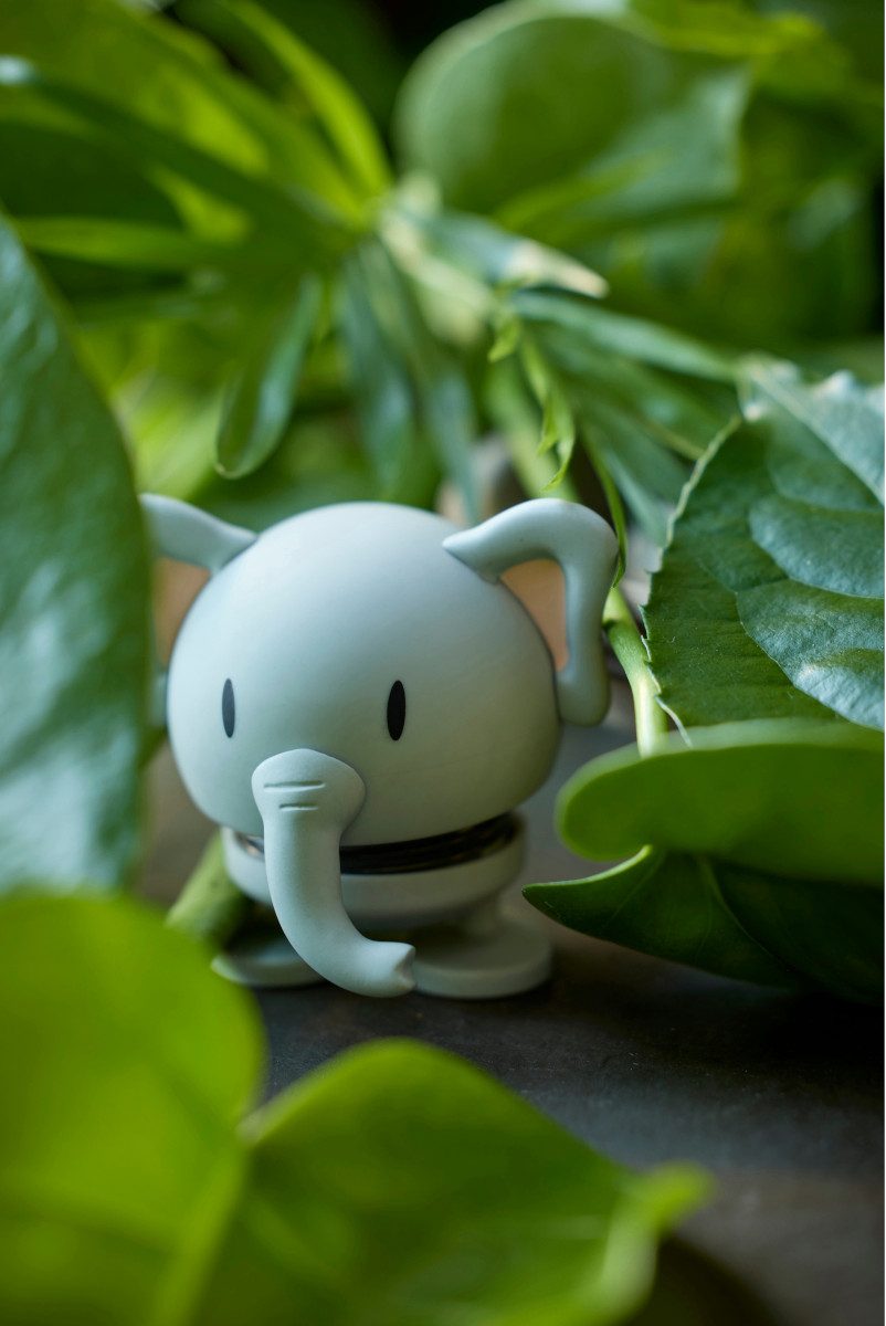 HOPTIMIST Dekofigur Soft Elephant S Grey 6cm günstig online kaufen