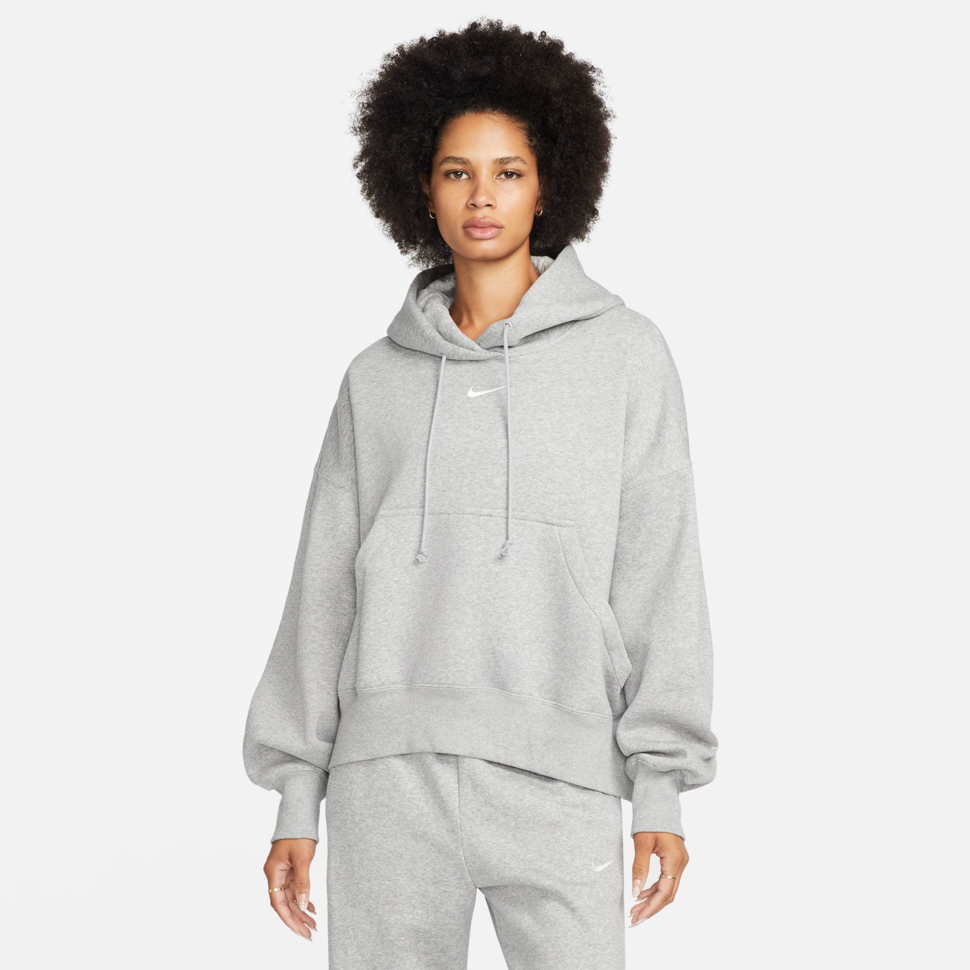 Nike Sportswear Kapuzensweatshirt W NSW PHNX FLC OOS PO HOODIE (1-tlg)